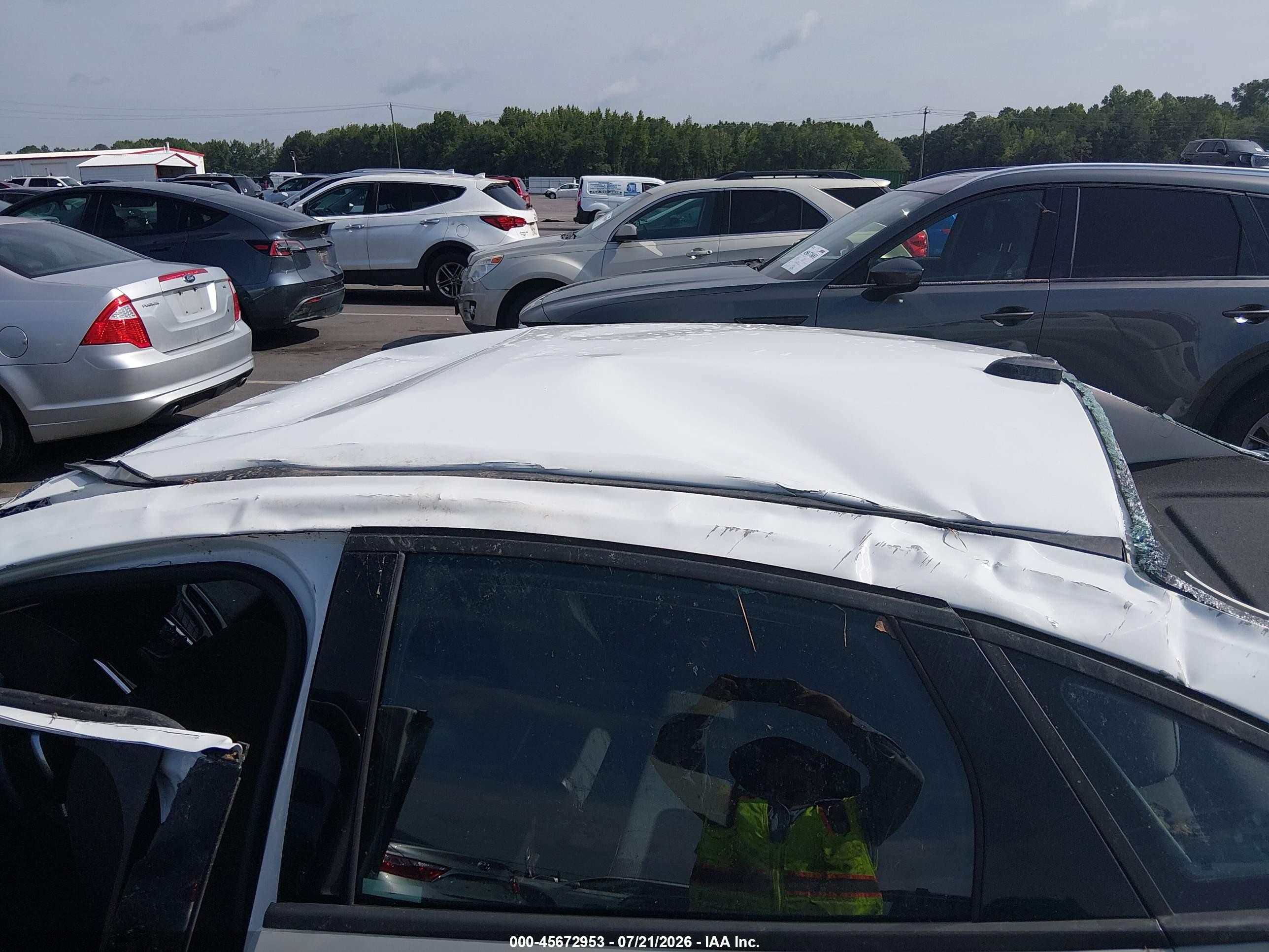 2014 Ford Focus Se White vin: 1FADP3F21EL393574