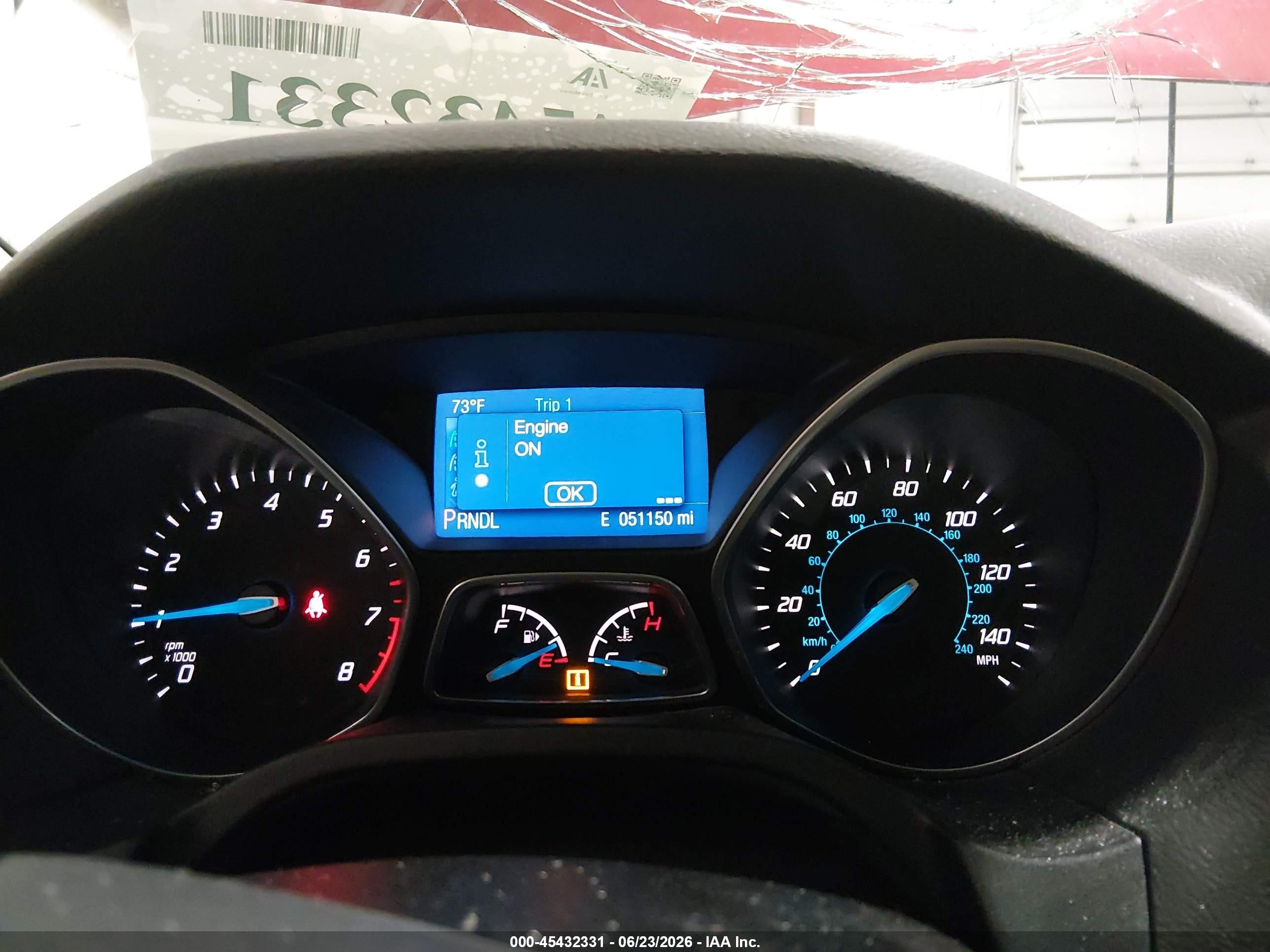2014 Ford Focus Se Red vin: 1FADP3F21EL398774