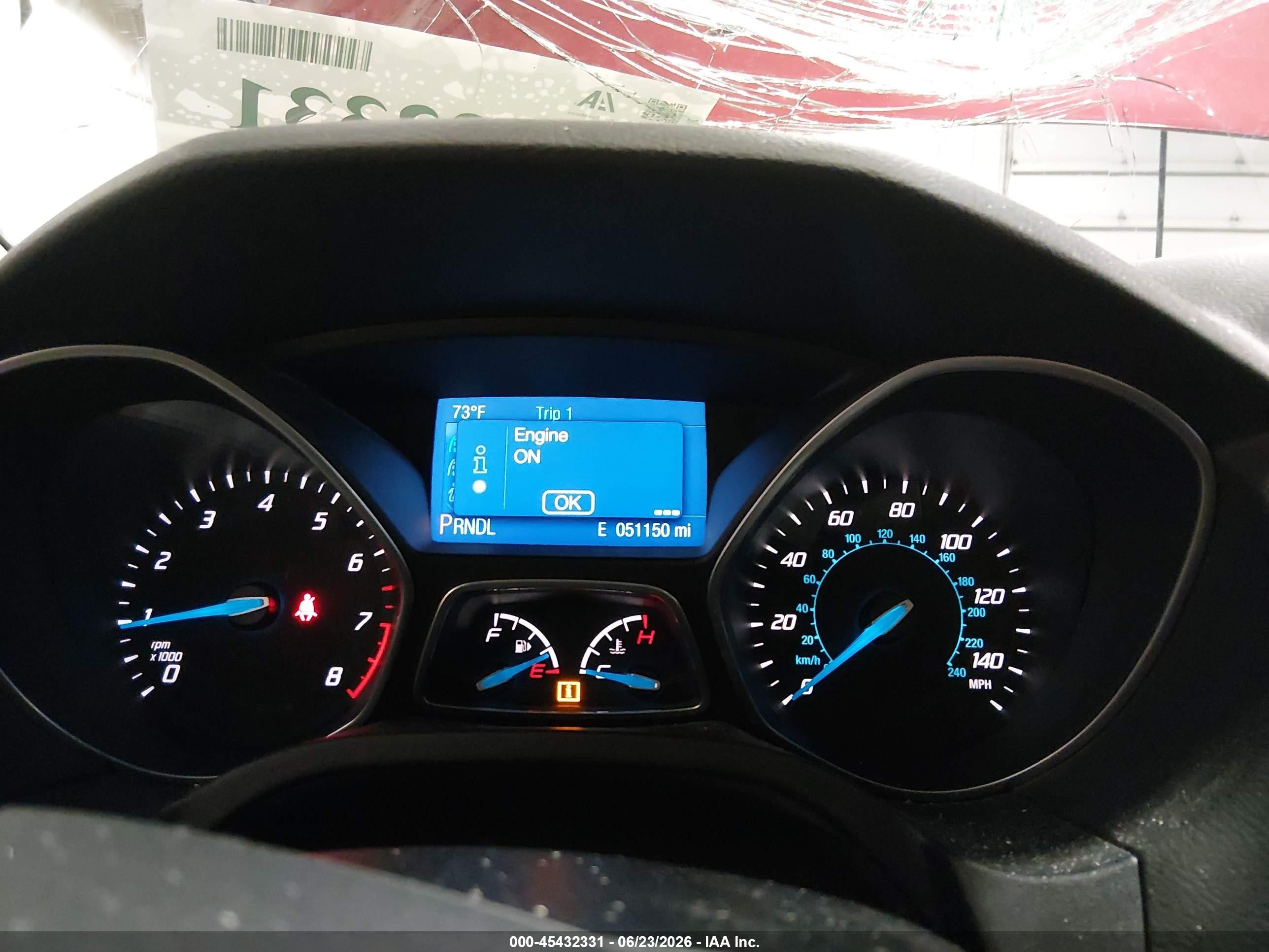 2014 Ford Focus Se Red vin: 1FADP3F21EL398774