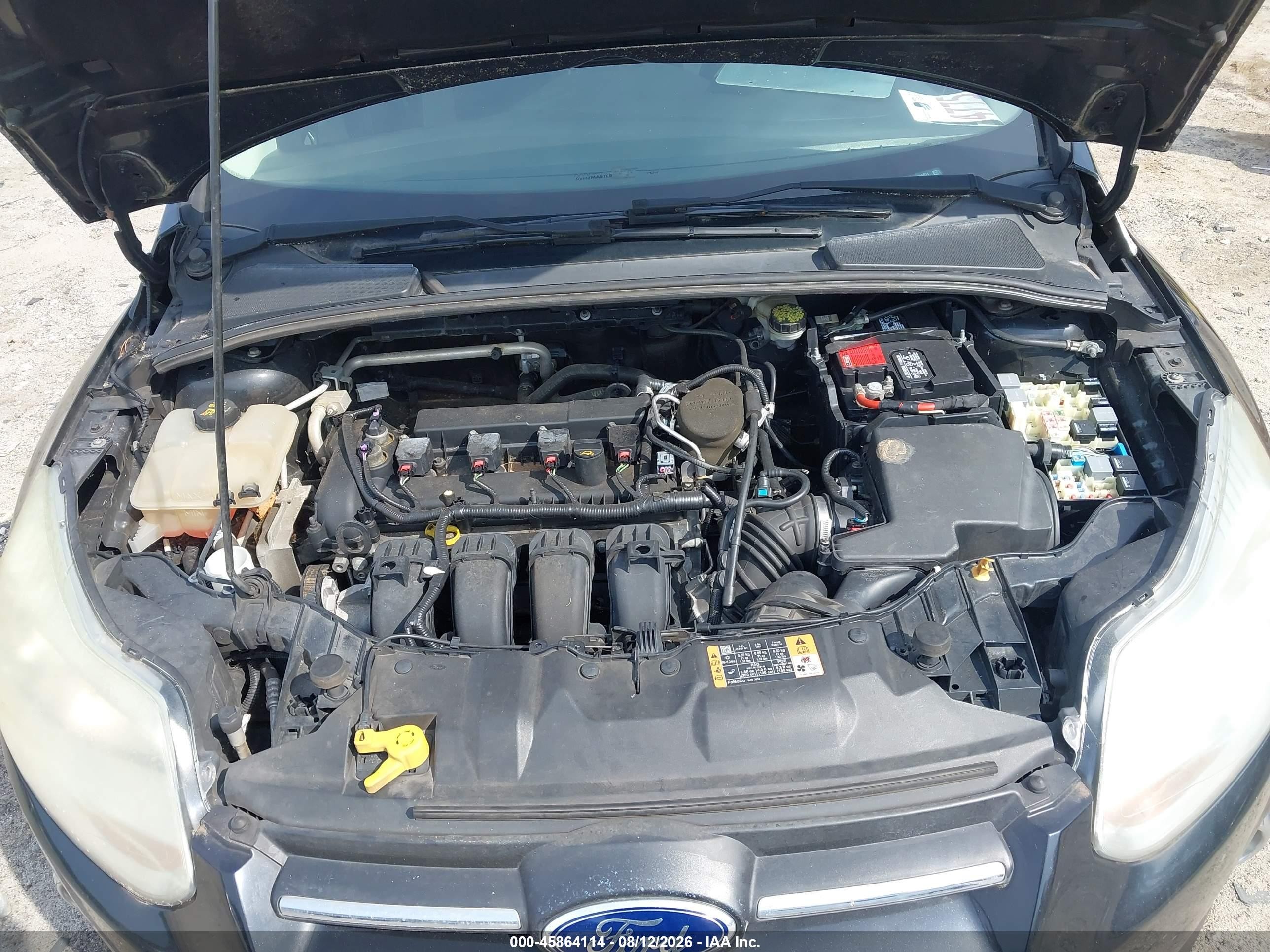 2014 Ford Focus Se Black vin: 1FADP3F21EL416531