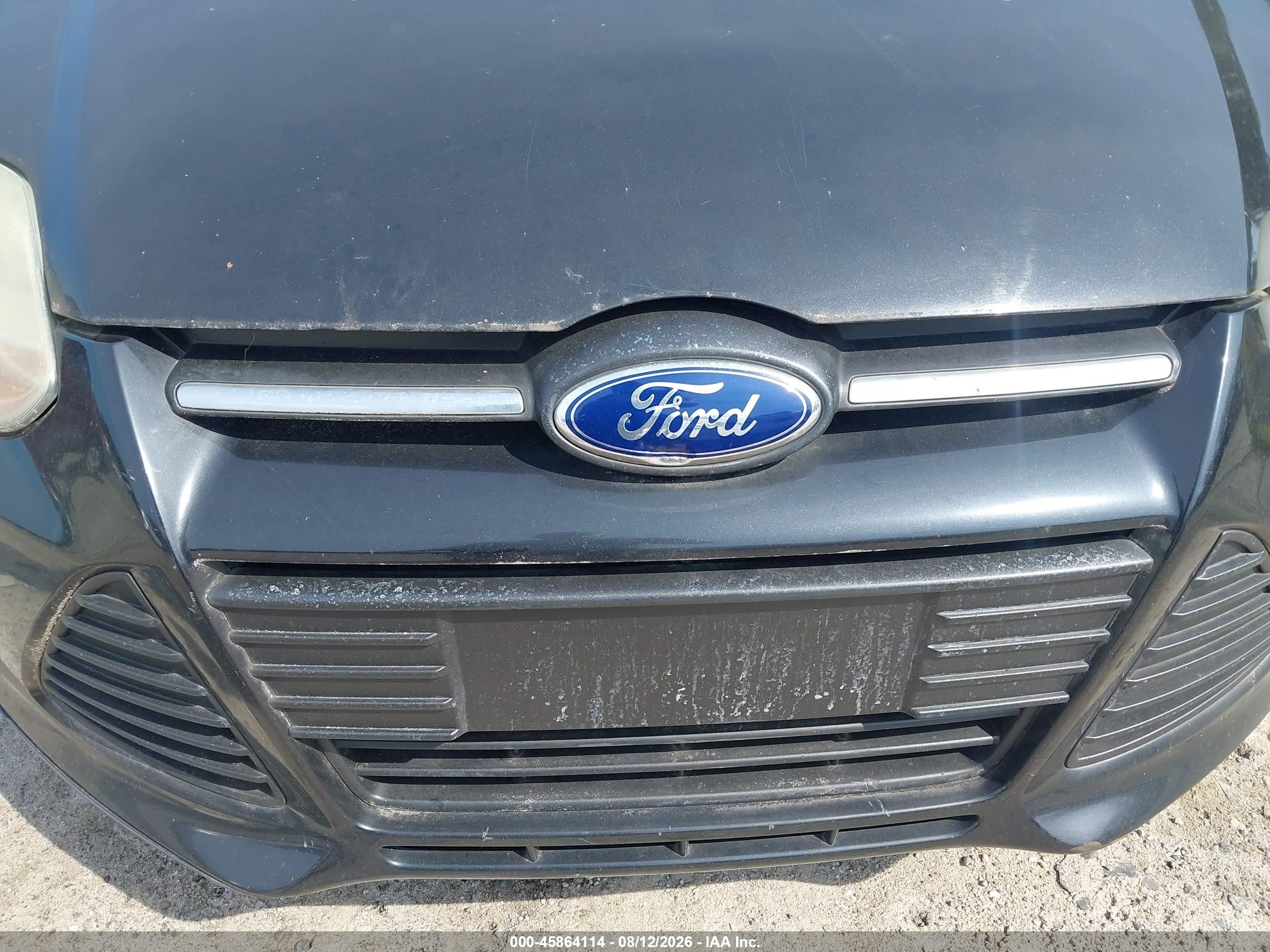 2014 Ford Focus Se Black vin: 1FADP3F21EL416531