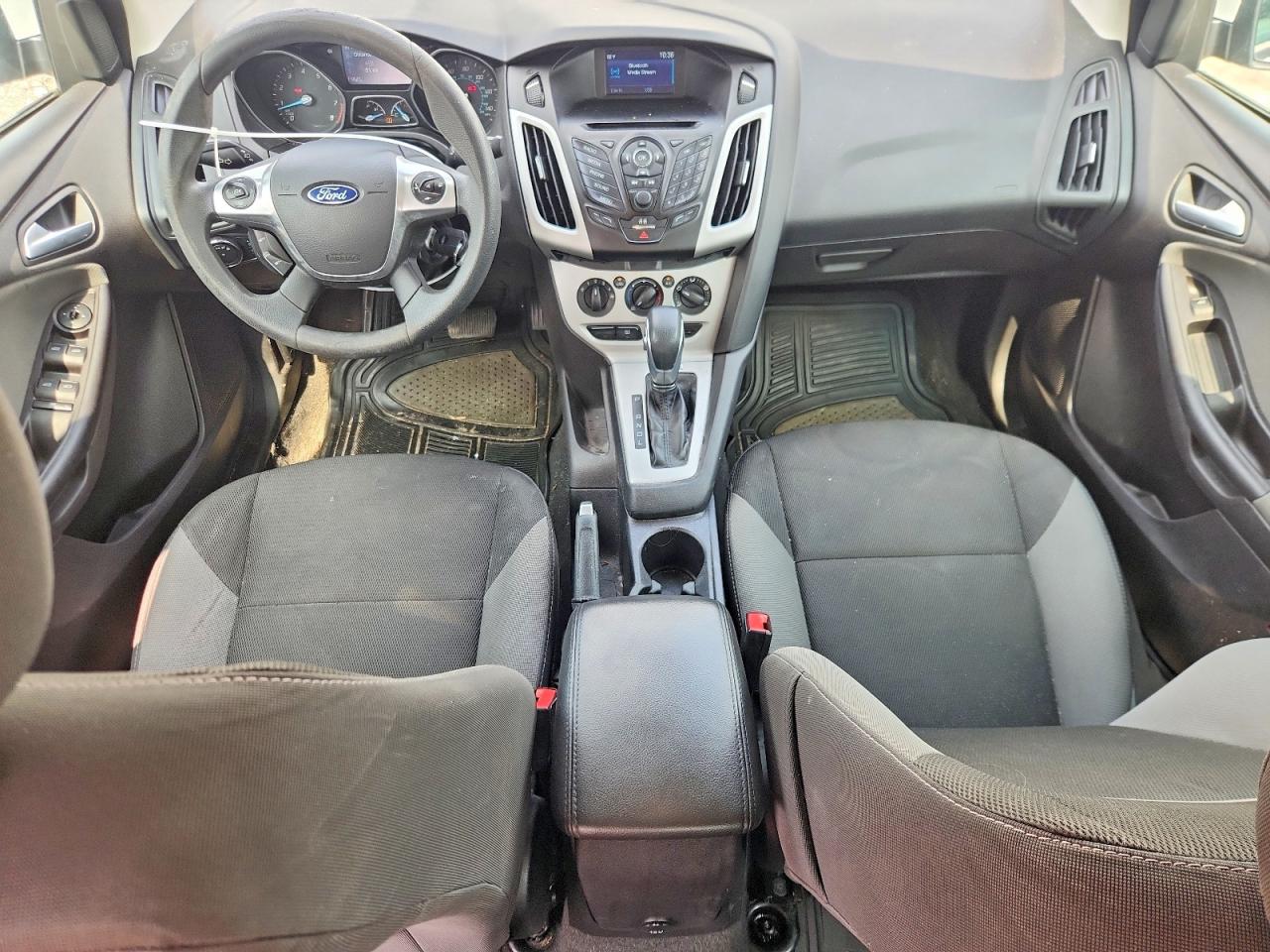 2014 Ford Focus Se White vin: 1FADP3F21EL421776