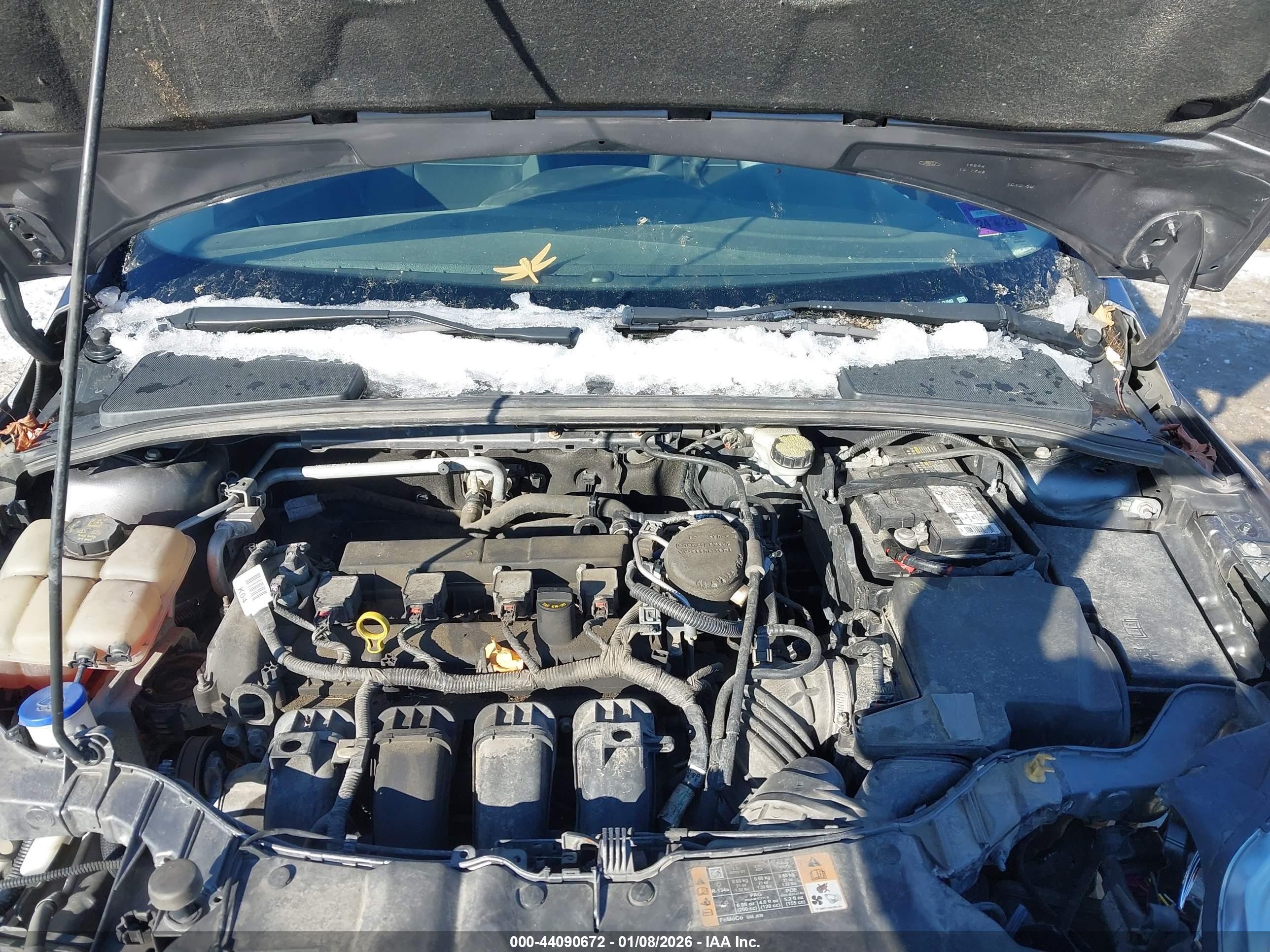 2014 Ford Focus Se Gray vin: 1FADP3F21EL434592
