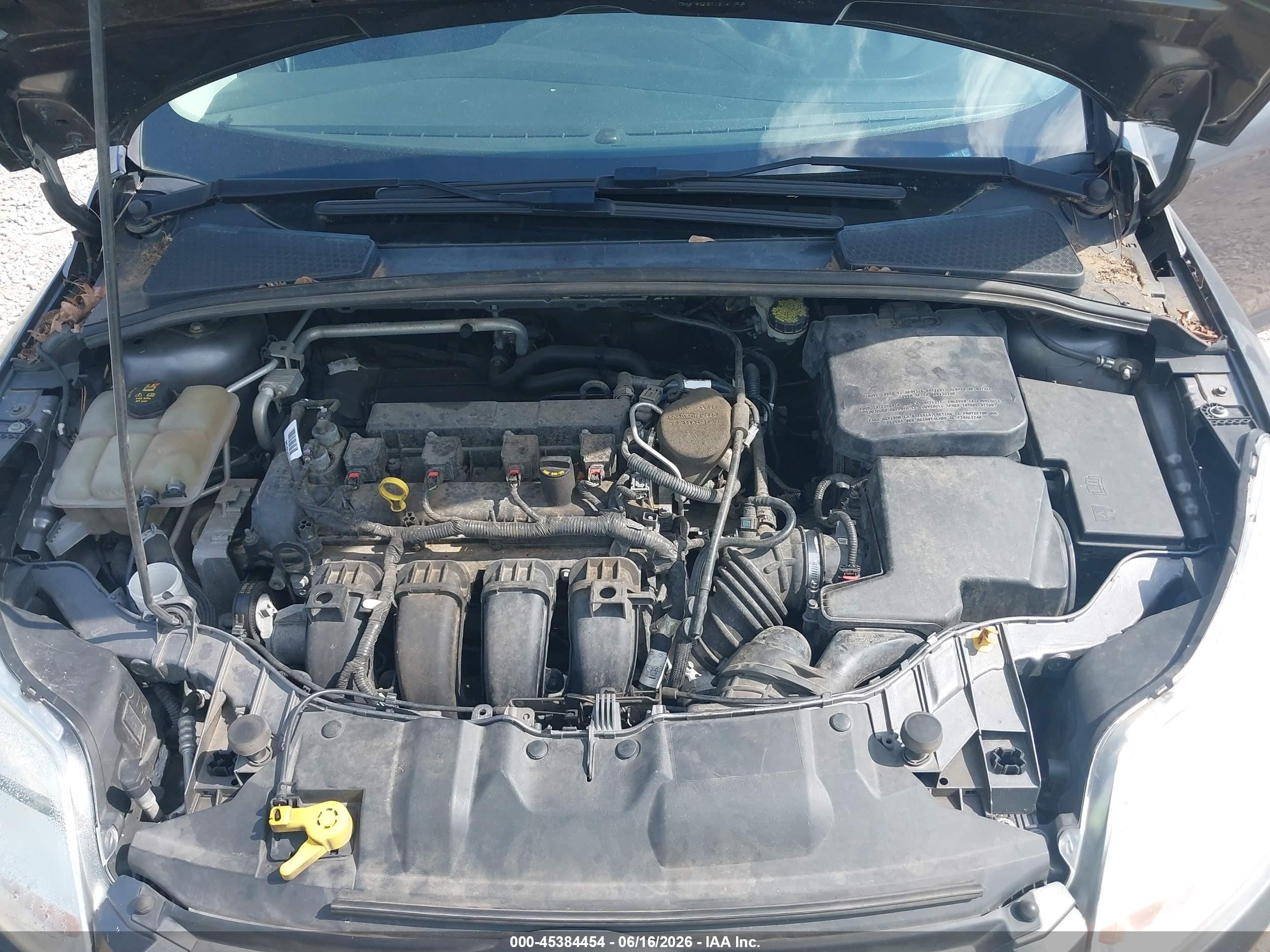 2014 Ford Focus Se Gray vin: 1FADP3F21EL437976