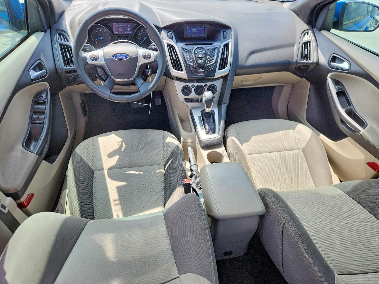 2014 Ford Focus Se Blue vin: 1FADP3F21EL451618