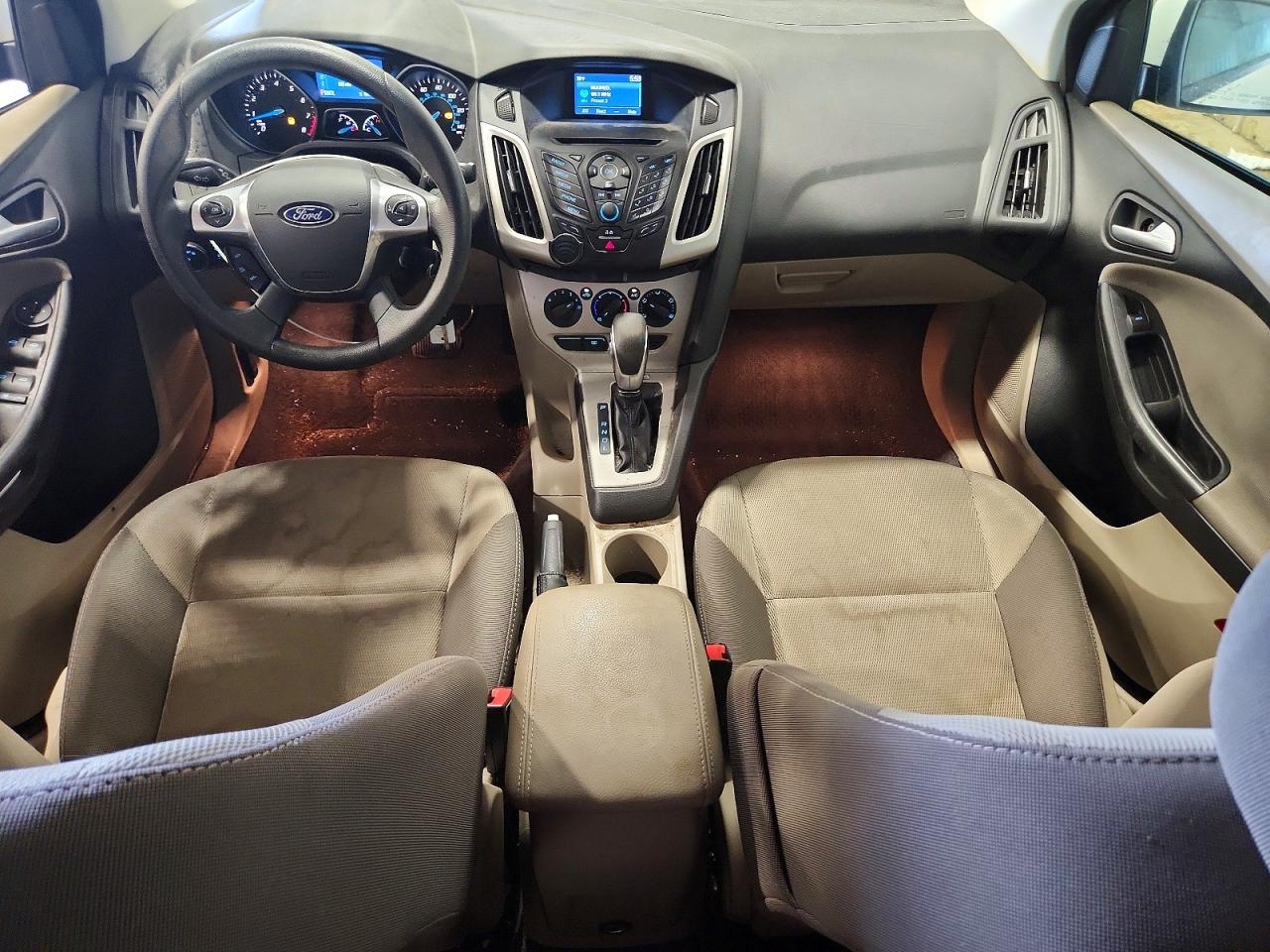 2014 Ford Focus Se White vin: 1FADP3F21EL461744