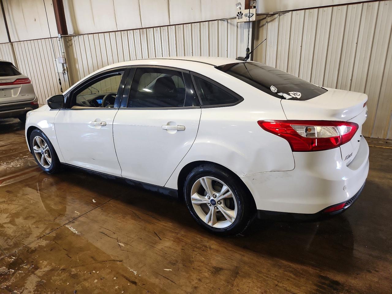 2014 Ford Focus Se White vin: 1FADP3F21EL461744