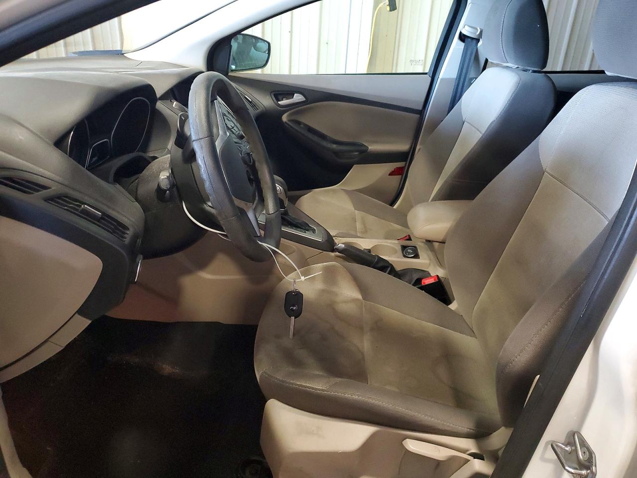 2014 Ford Focus Se White vin: 1FADP3F21EL461744