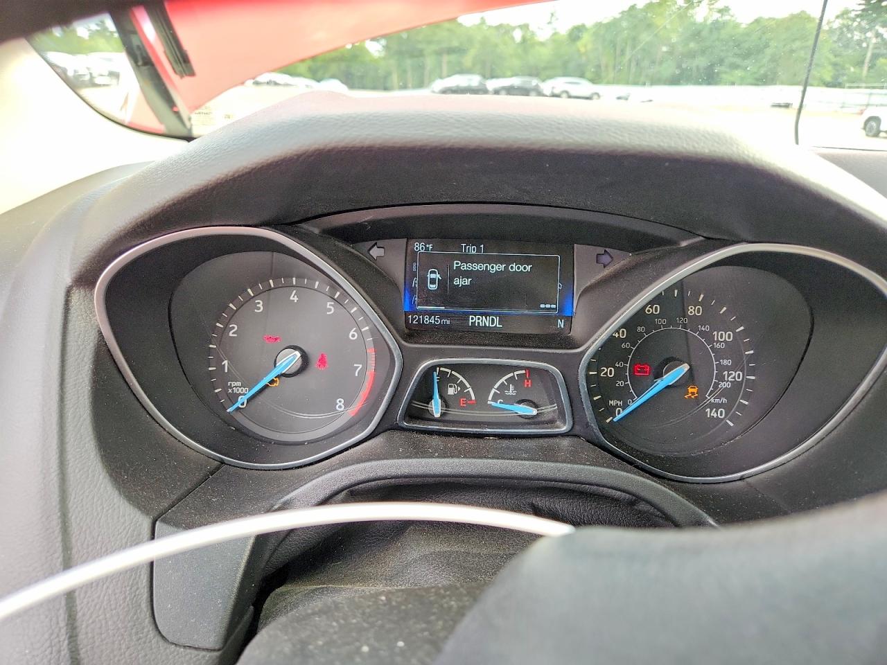 2015 Ford Focus Se Red vin: 1FADP3F21FL206271