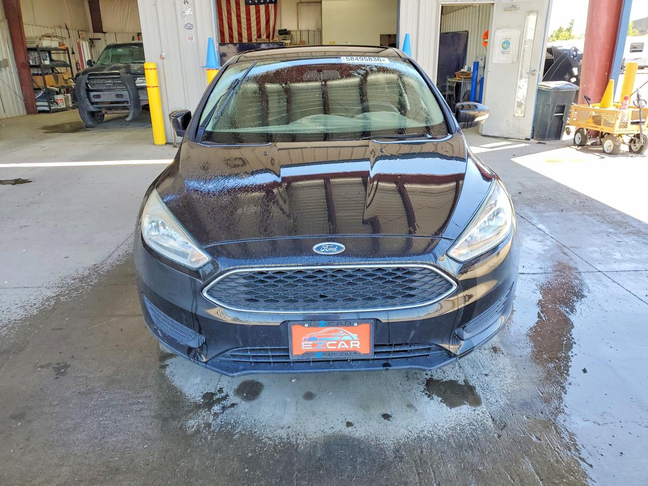 2015 Ford Focus Se Black vin: 1FADP3F21FL210594