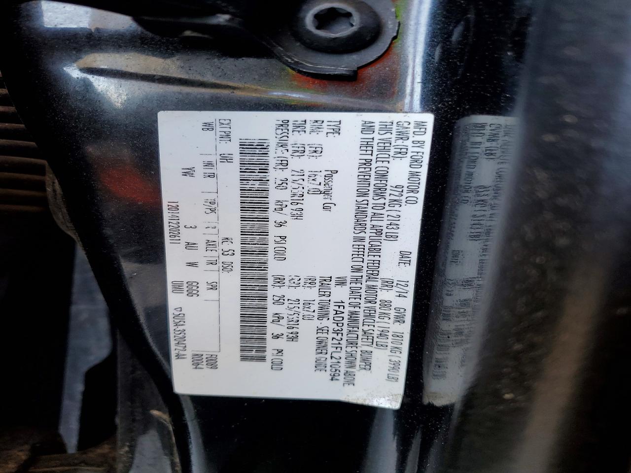 2015 Ford Focus Se Black vin: 1FADP3F21FL210594