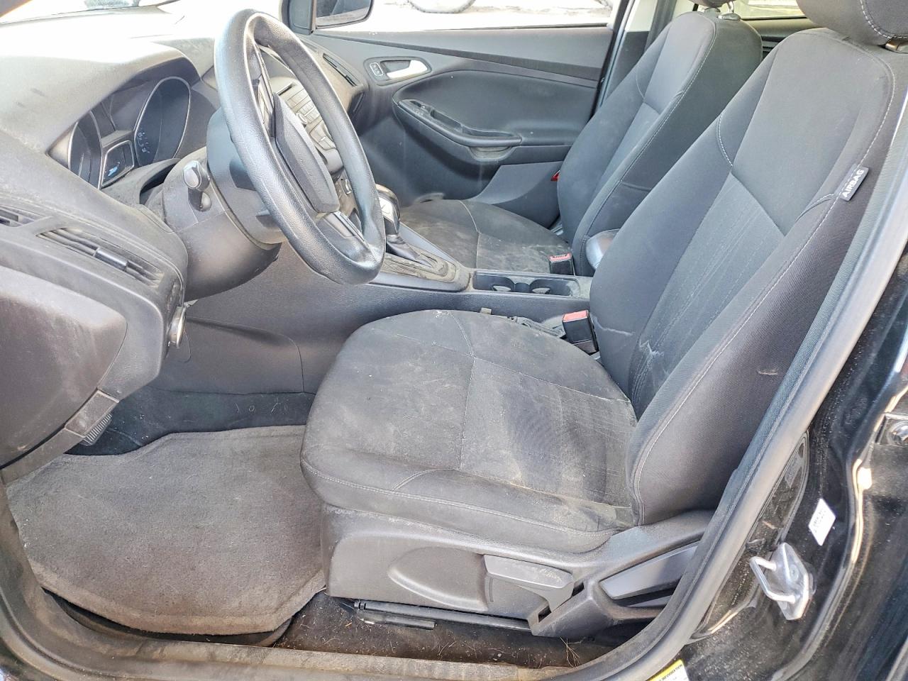 2015 Ford Focus Se Black vin: 1FADP3F21FL210594