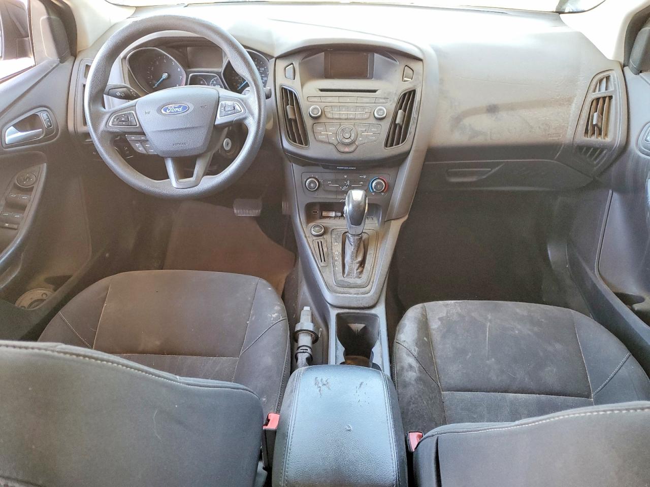 2015 Ford Focus Se Black vin: 1FADP3F21FL210594