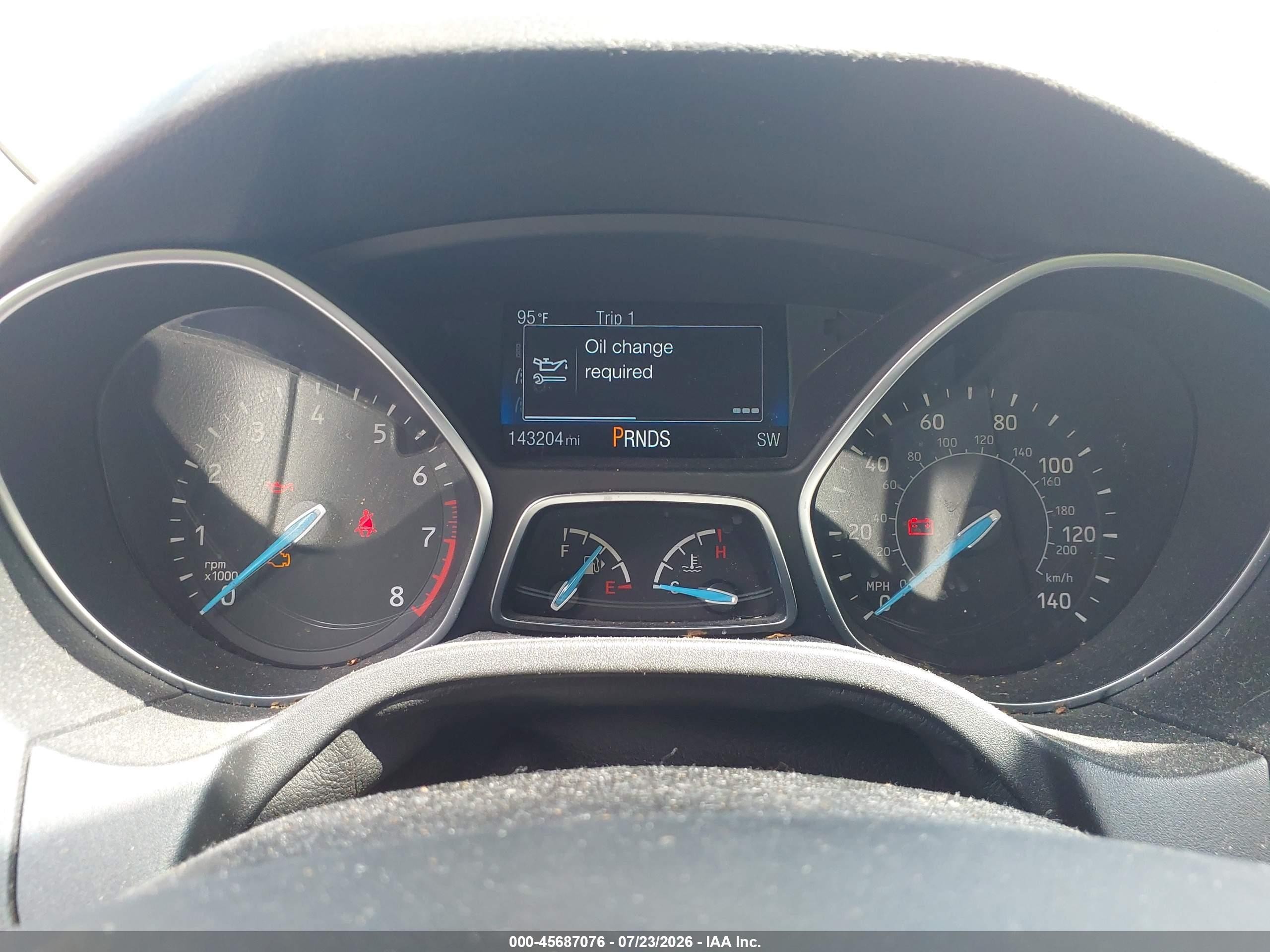 2015 Ford Focus Se Gray vin: 1FADP3F21FL217481