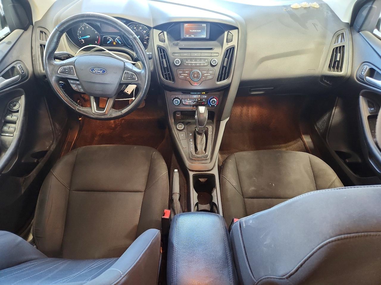 2015 Ford Focus Se Gray vin: 1FADP3F21FL237827