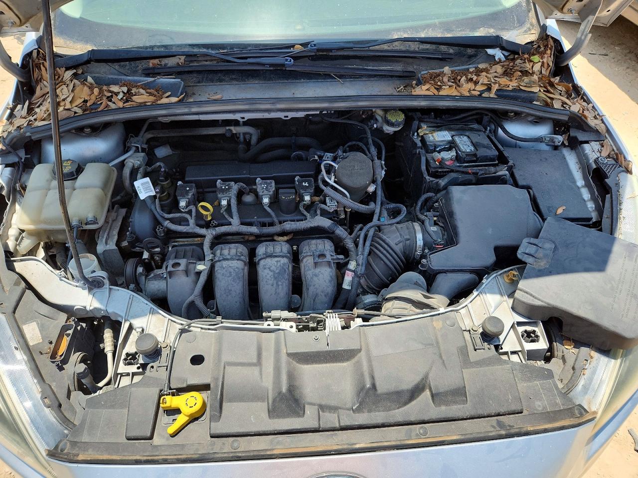 2015 Ford Focus Se Silver vin: 1FADP3F21FL240582