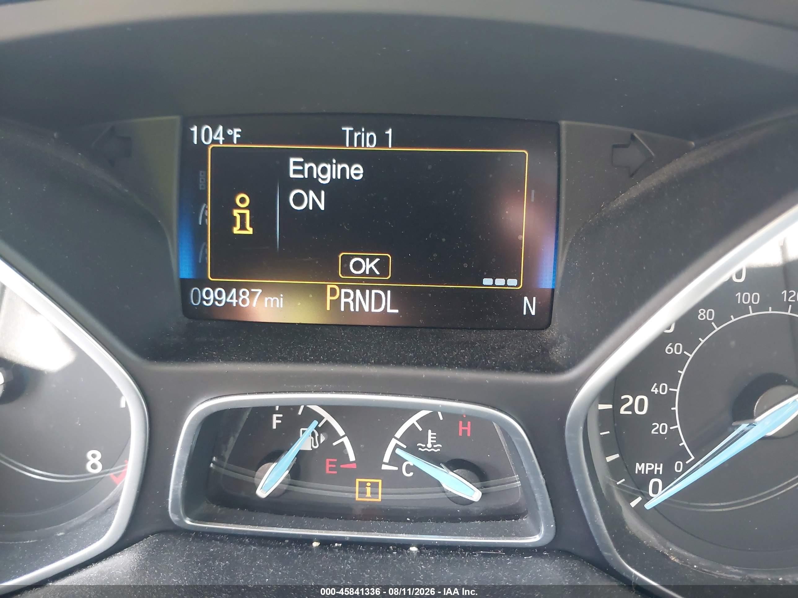 2015 Ford Focus Se Silver vin: 1FADP3F21FL252408