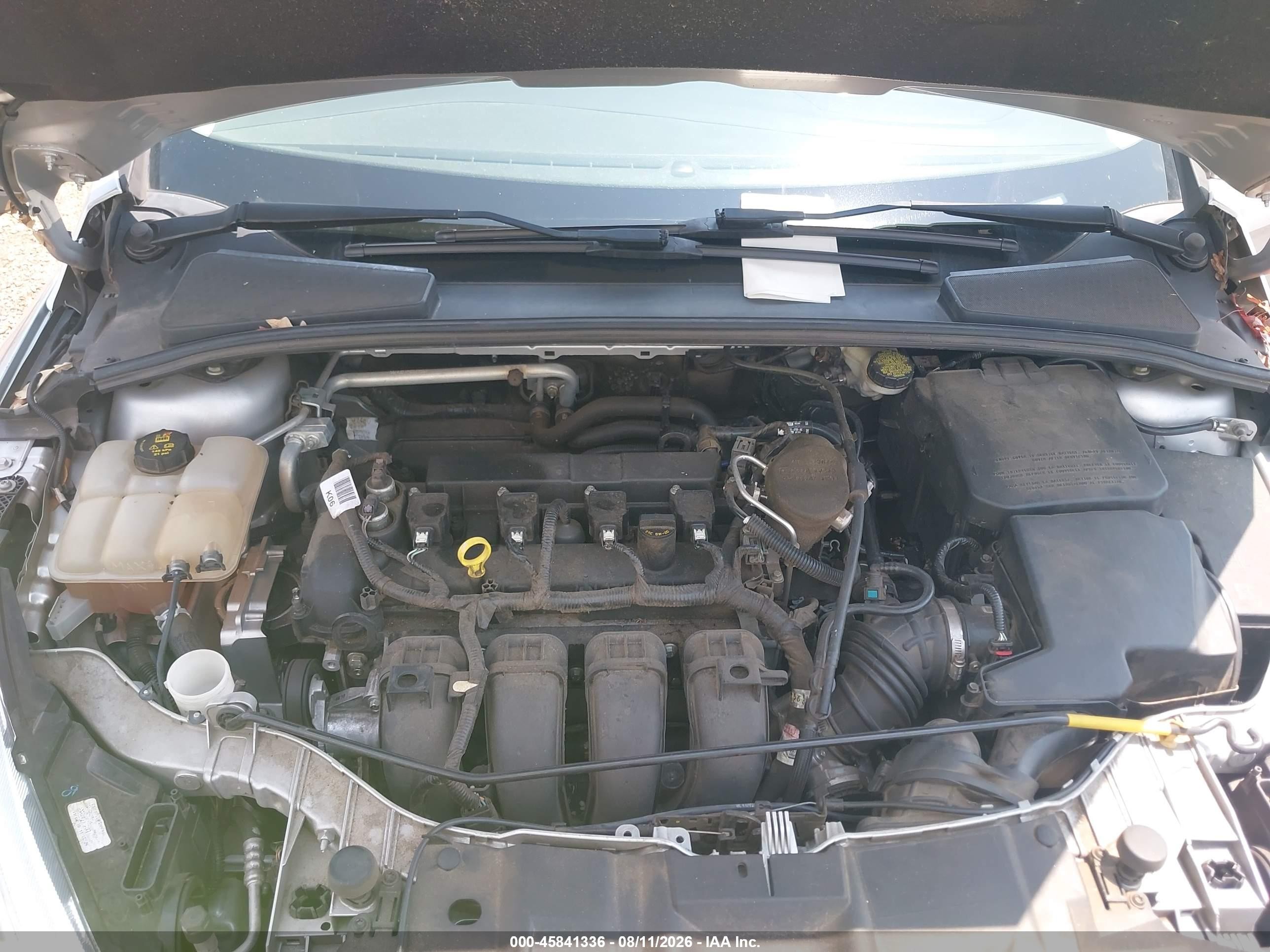 2015 Ford Focus Se Silver vin: 1FADP3F21FL252408