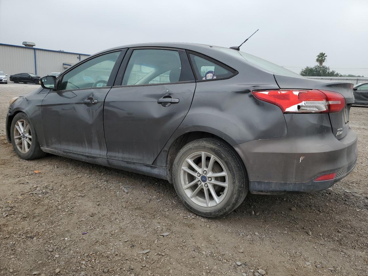 2015 Ford Focus Se Gray vin: 1FADP3F21FL259472