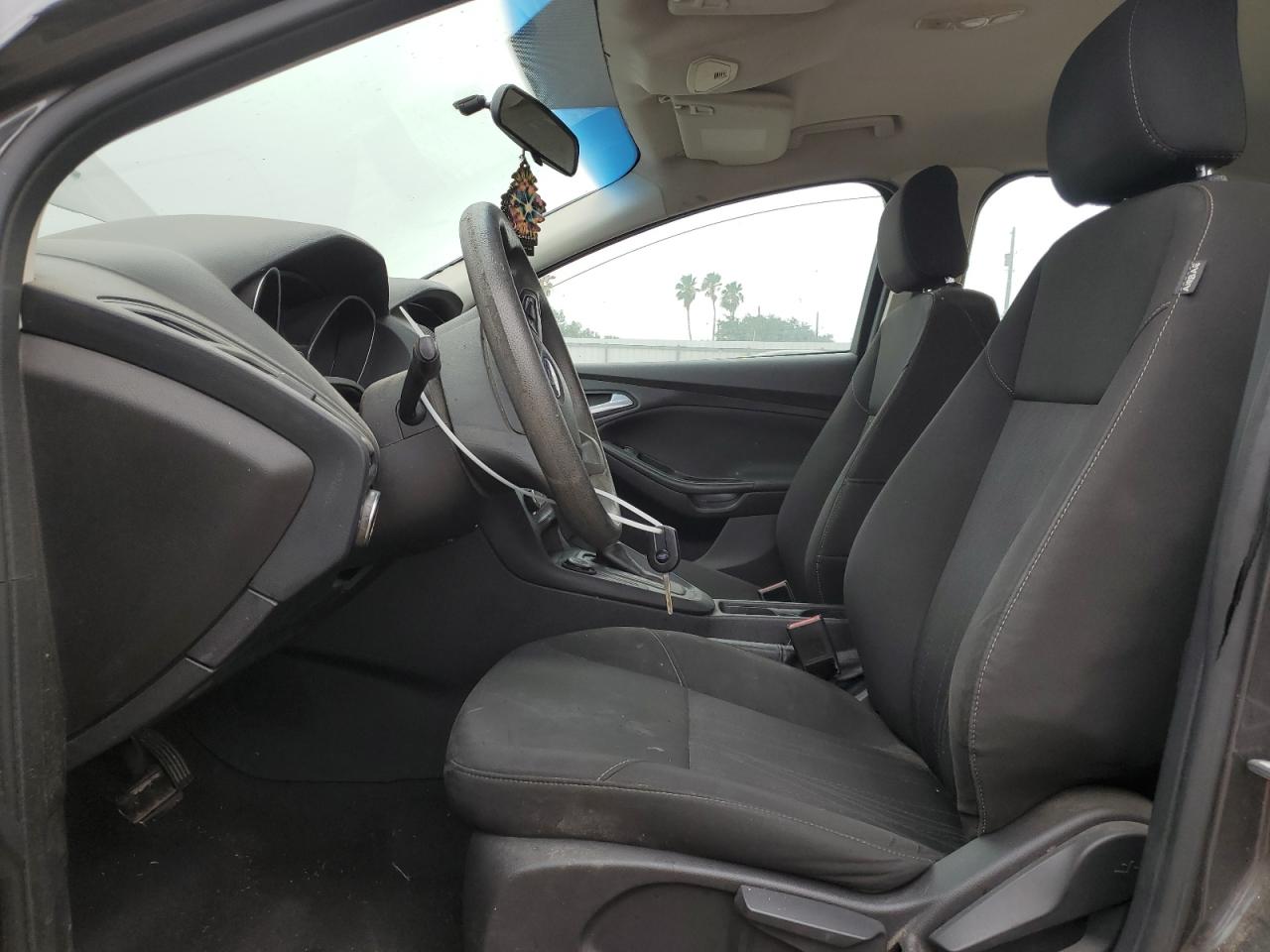 2015 Ford Focus Se Gray vin: 1FADP3F21FL259472
