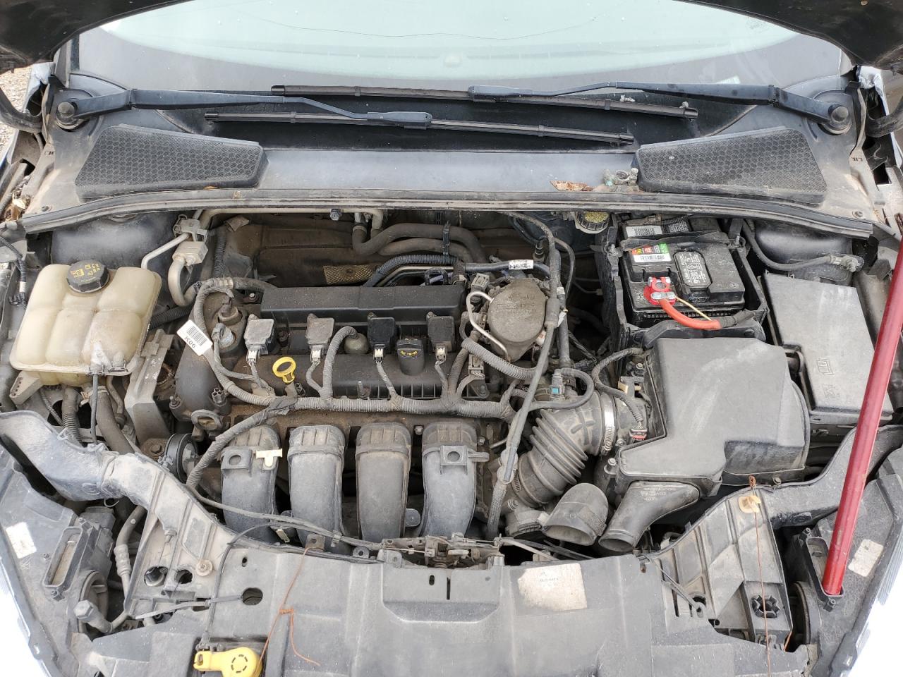 2015 Ford Focus Se Gray vin: 1FADP3F21FL259472