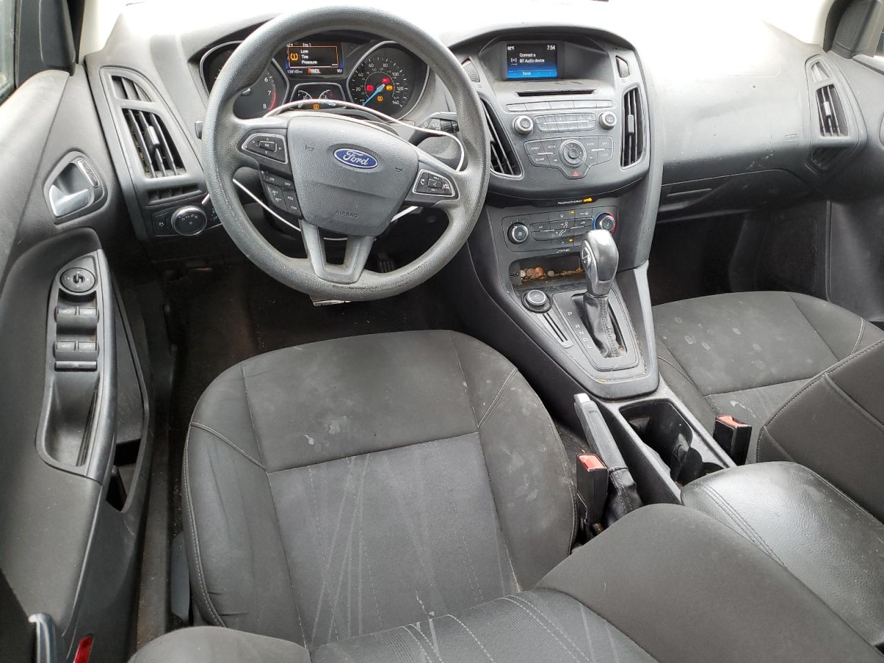 2015 Ford Focus Se Gray vin: 1FADP3F21FL259472