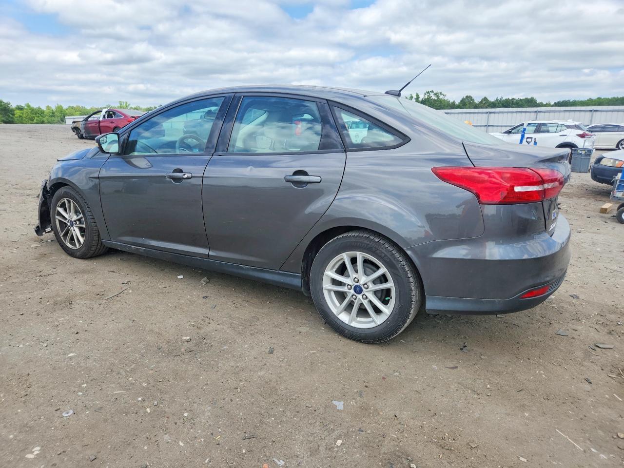 2015 Ford Focus Se Silver vin: 1FADP3F21FL302577