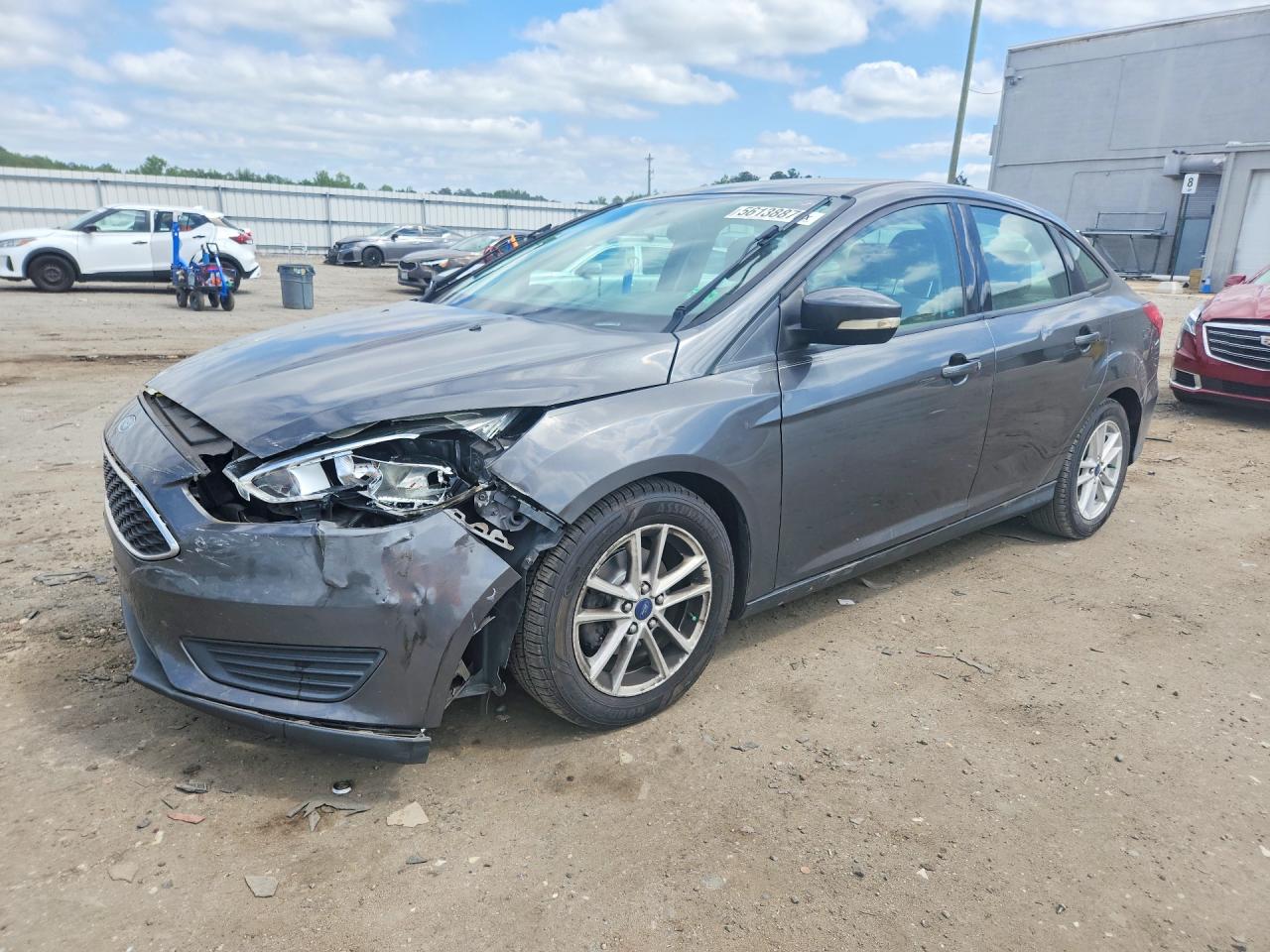 2015 Ford Focus Se Silver vin: 1FADP3F21FL302577