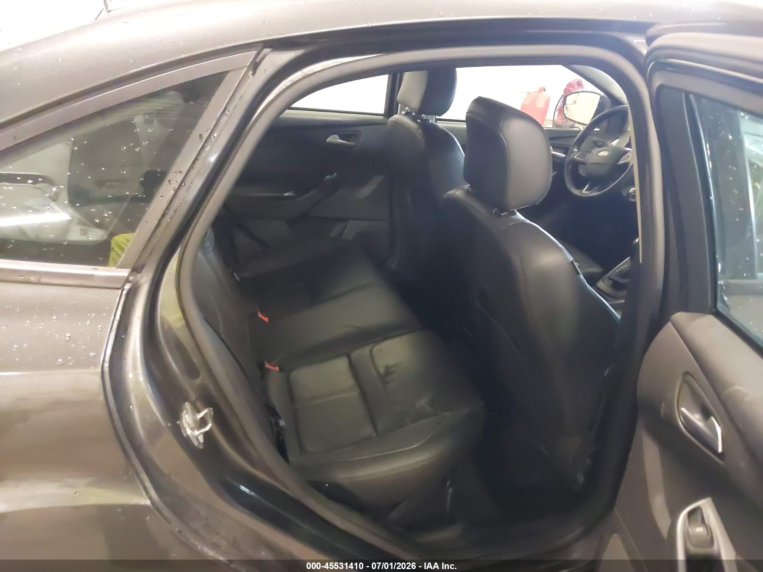 2015 Ford Focus Se Gray vin: 1FADP3F21FL324594