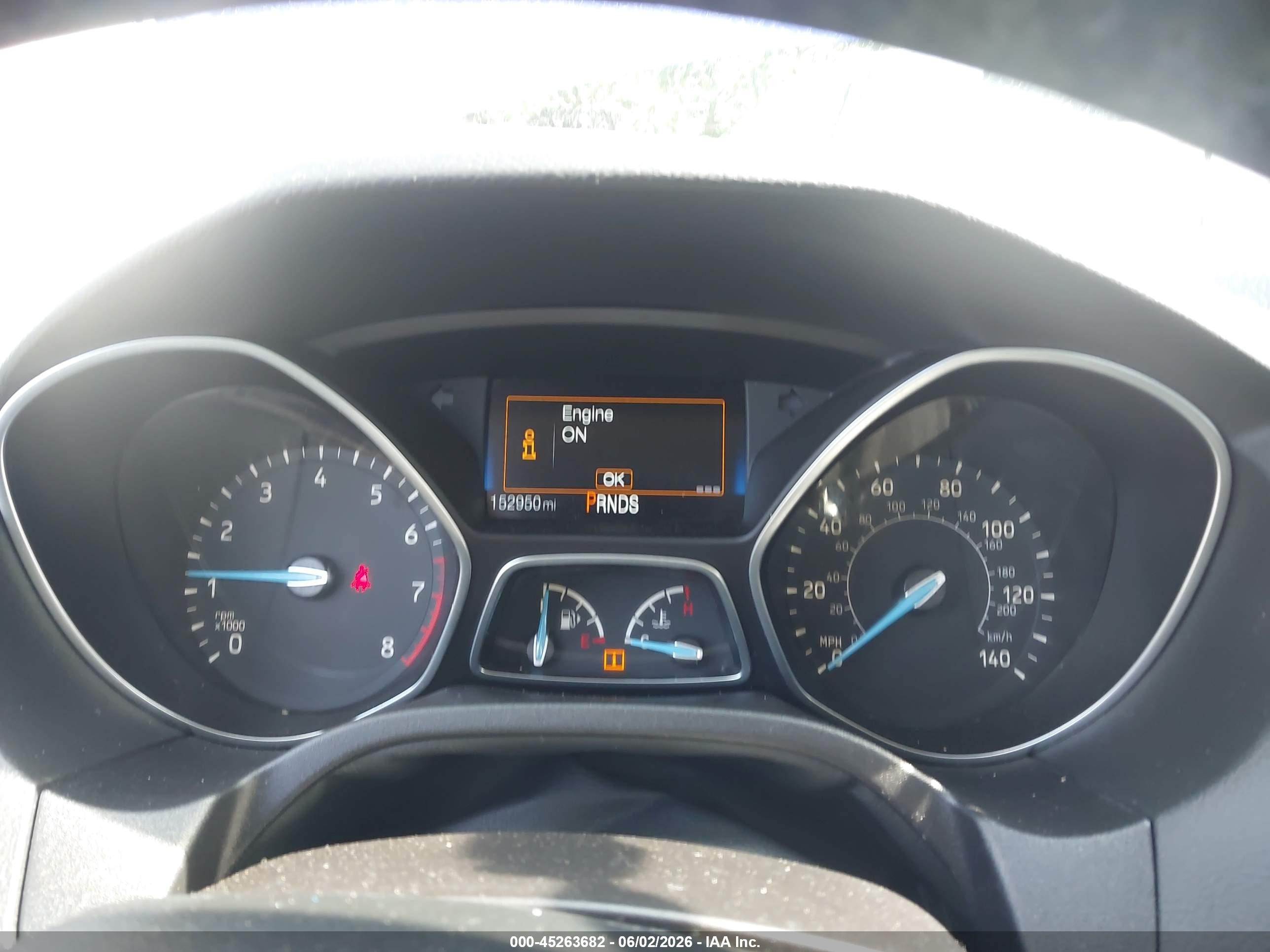 2015 Ford Focus Se Blue vin: 1FADP3F21FL381863
