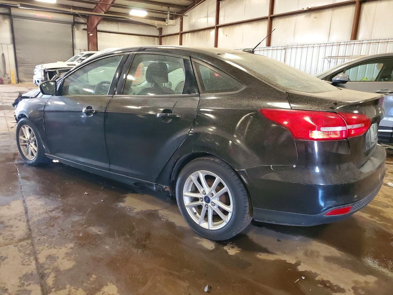 2015 Ford Focus Se Black vin: 1FADP3F21FL383094