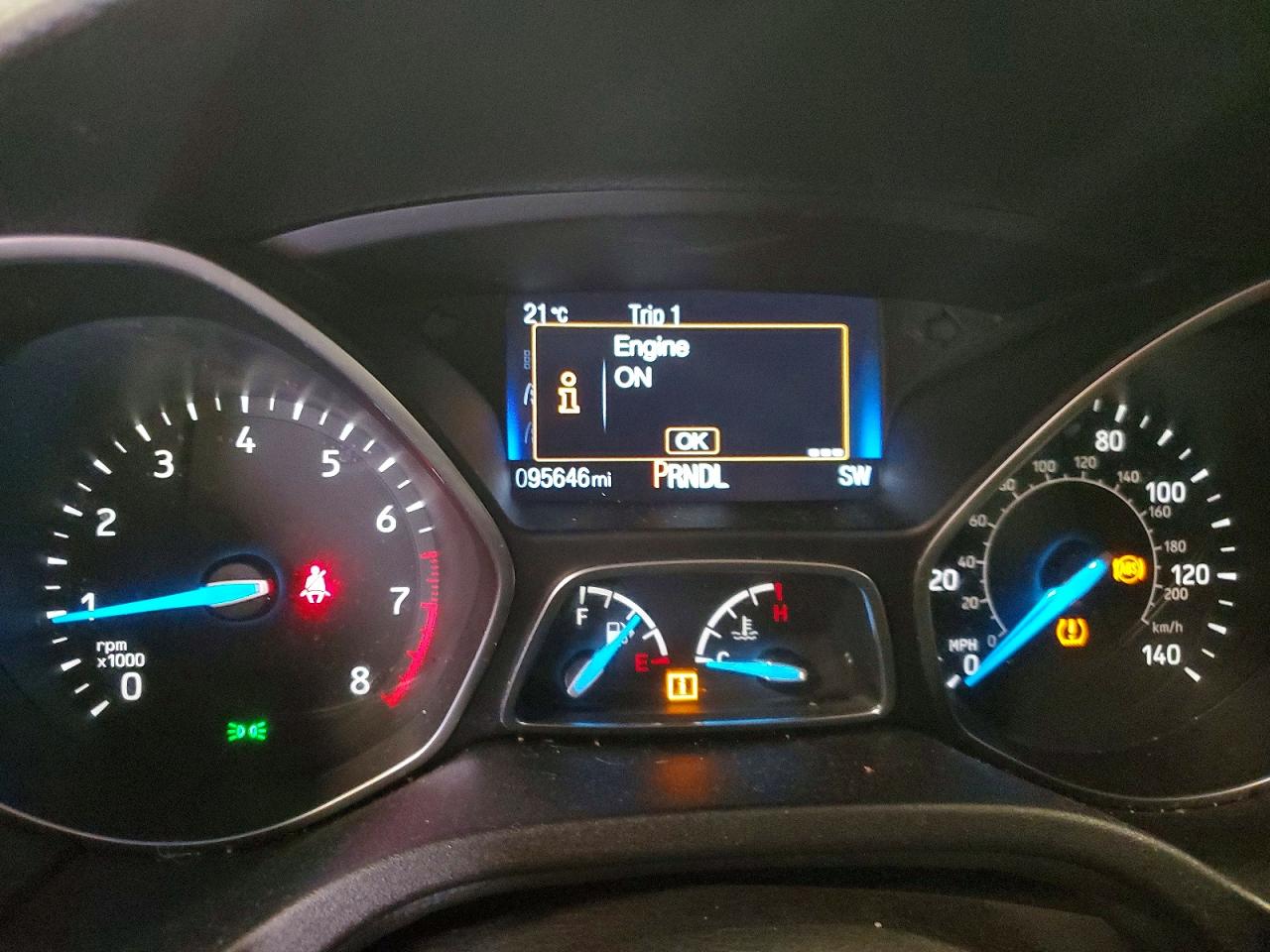 2015 Ford Focus Se Black vin: 1FADP3F21FL383094
