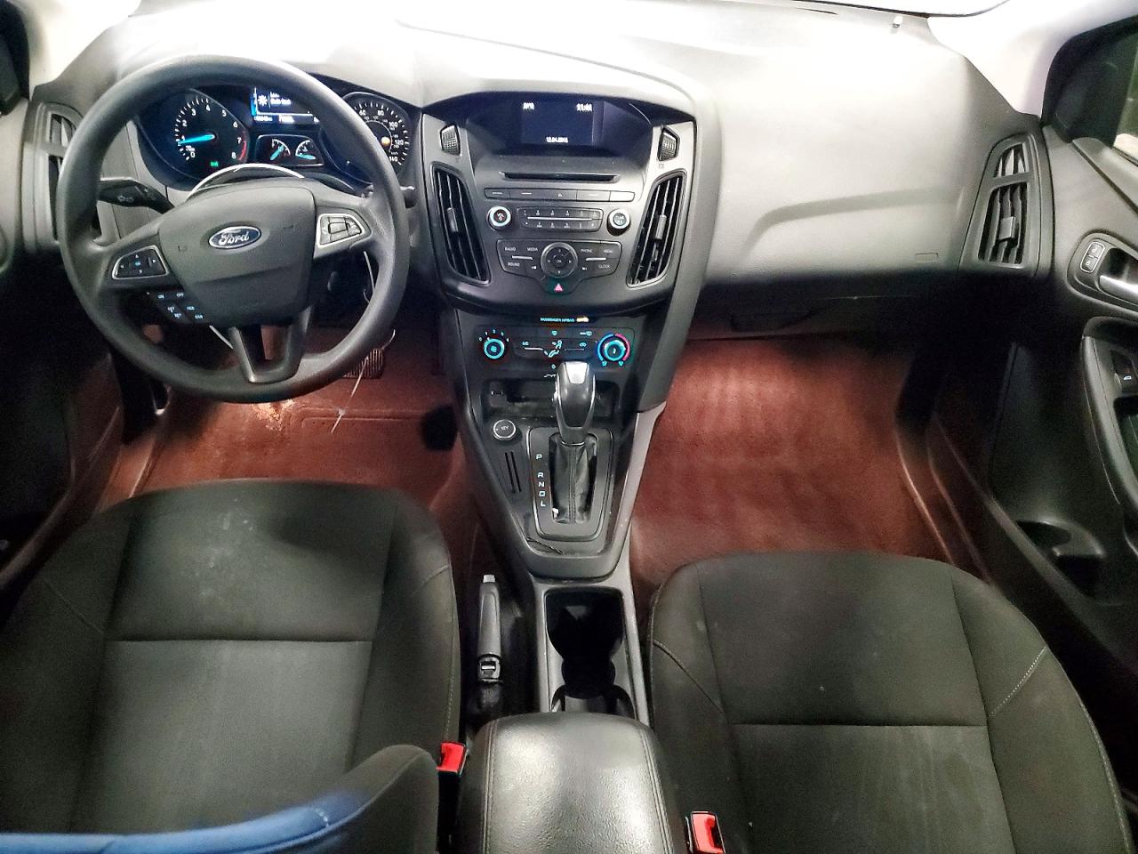 2015 Ford Focus Se Black vin: 1FADP3F21FL383094