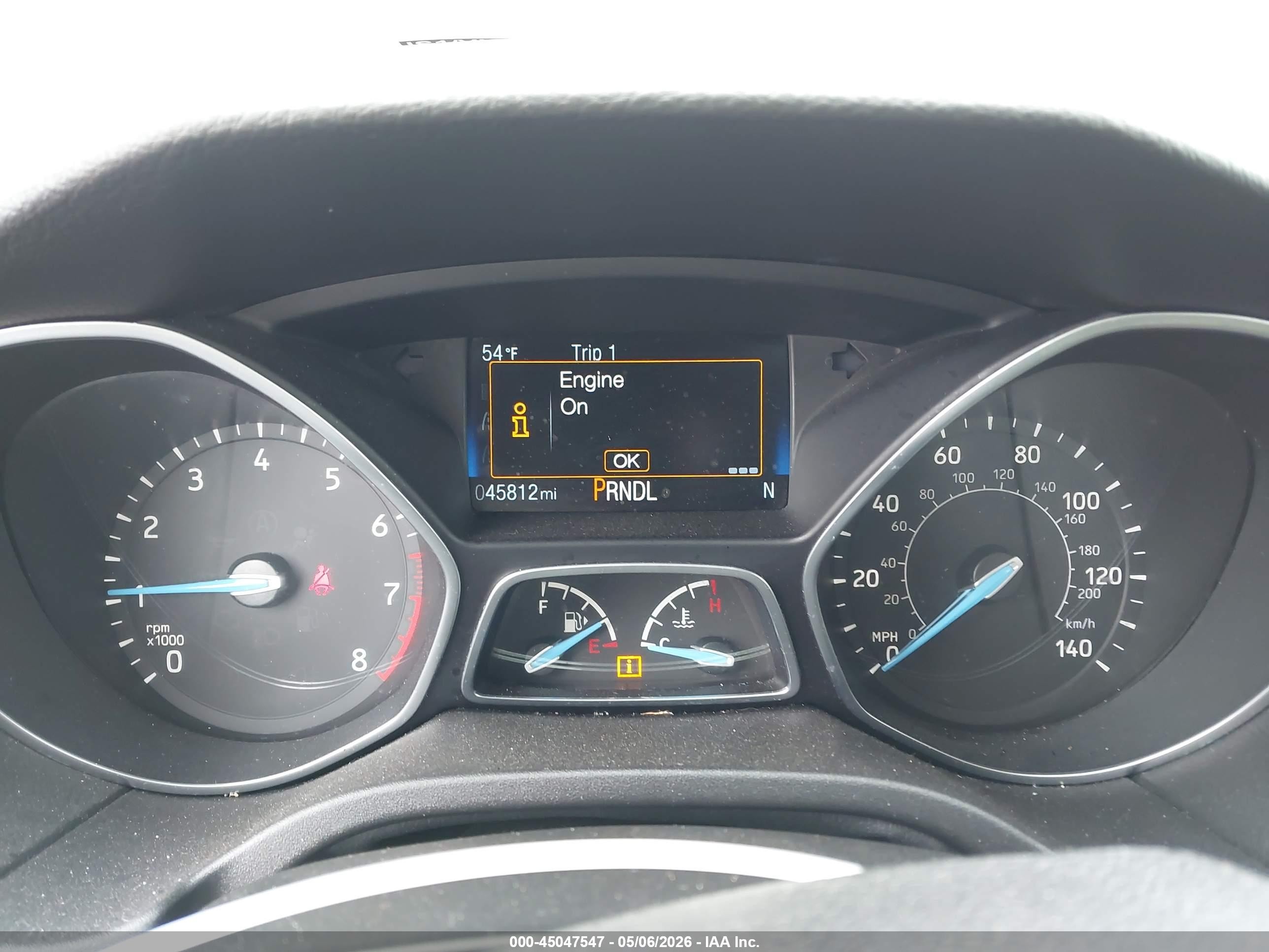2016 Ford Focus Se Gray vin: 1FADP3F21GL393030
