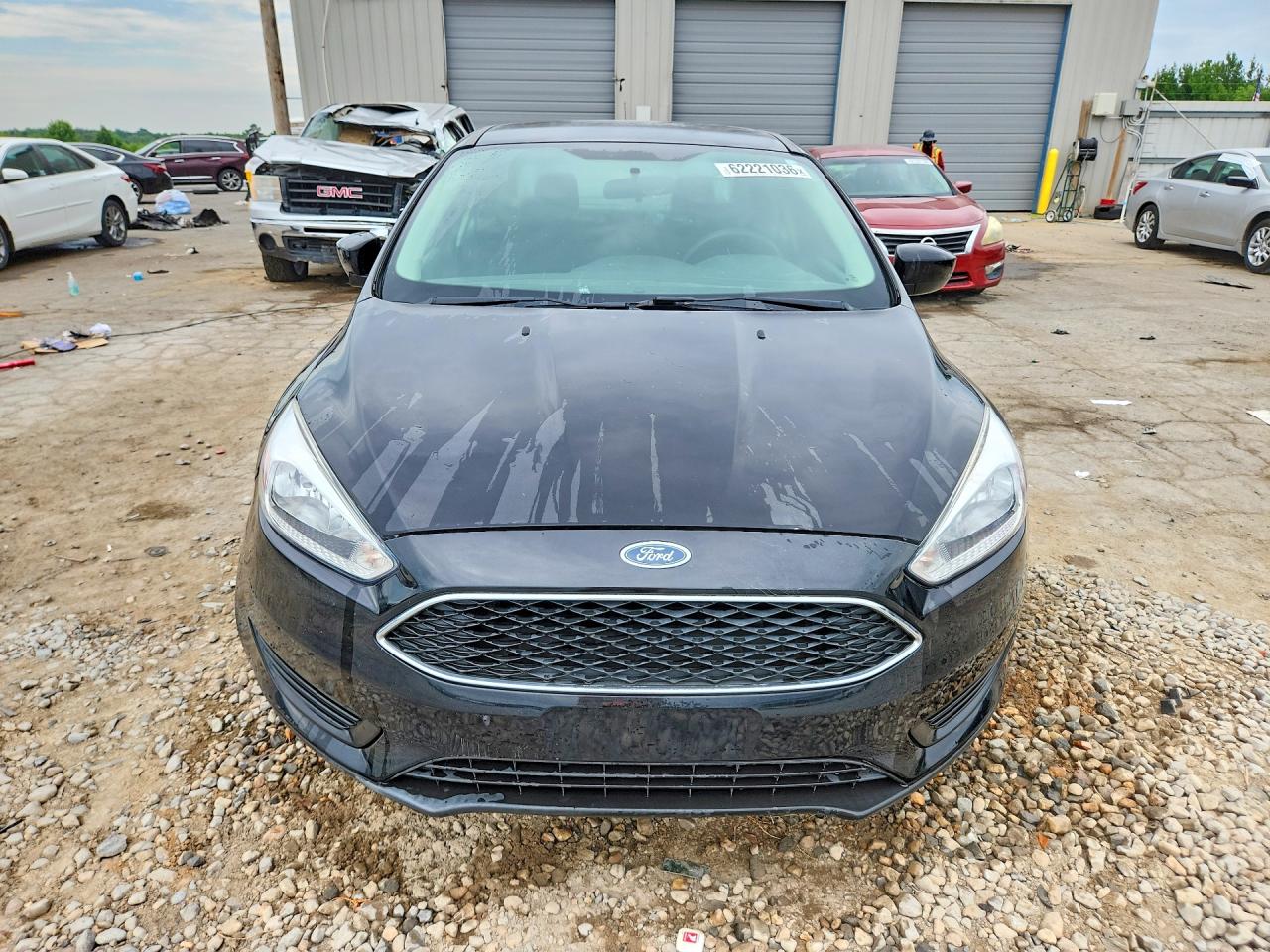 2018 Ford Focus Se Black vin: 1FADP3F21JL212340