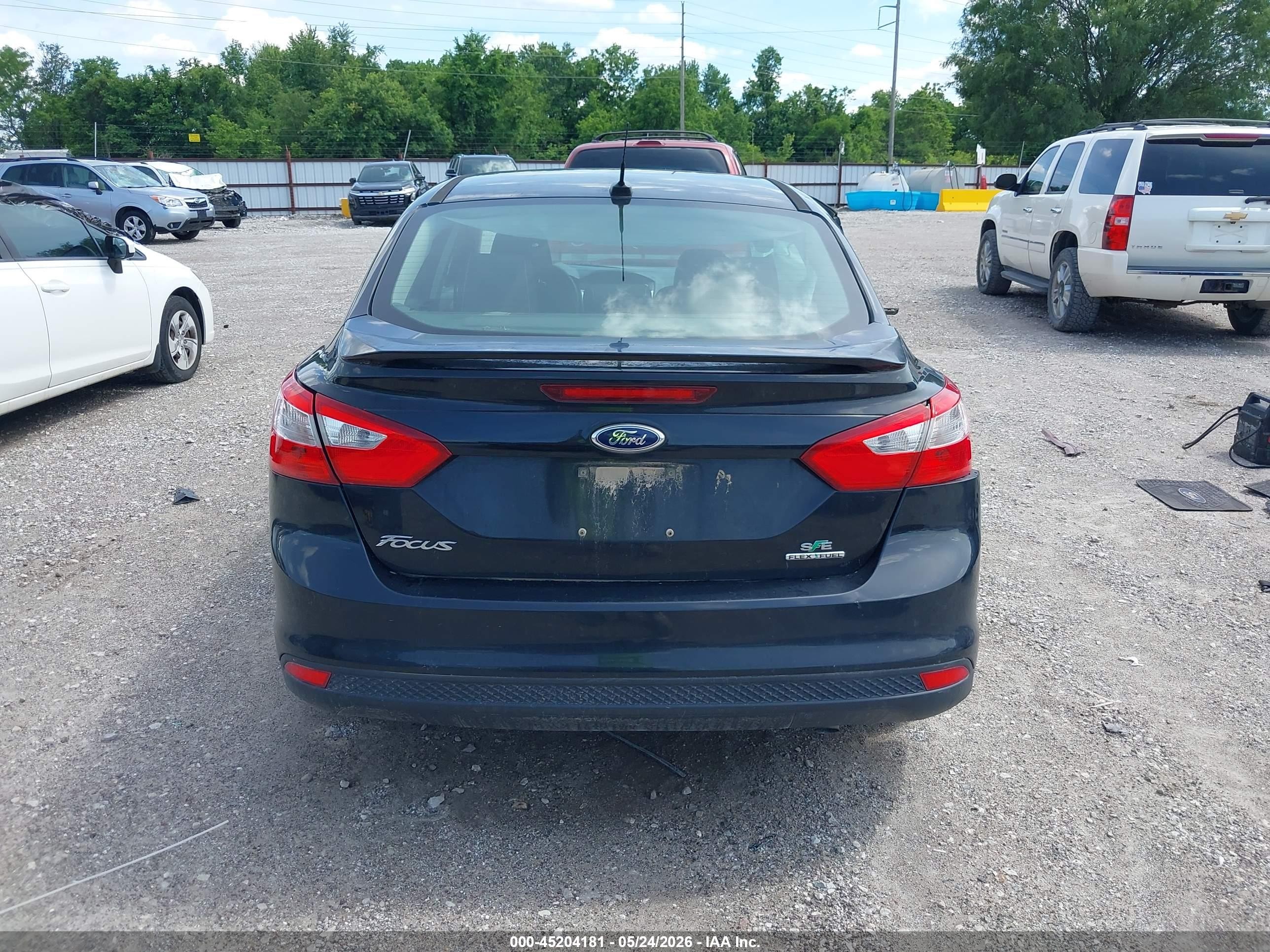 2013 Ford Focus Se Black vin: 1FADP3F22DL107682