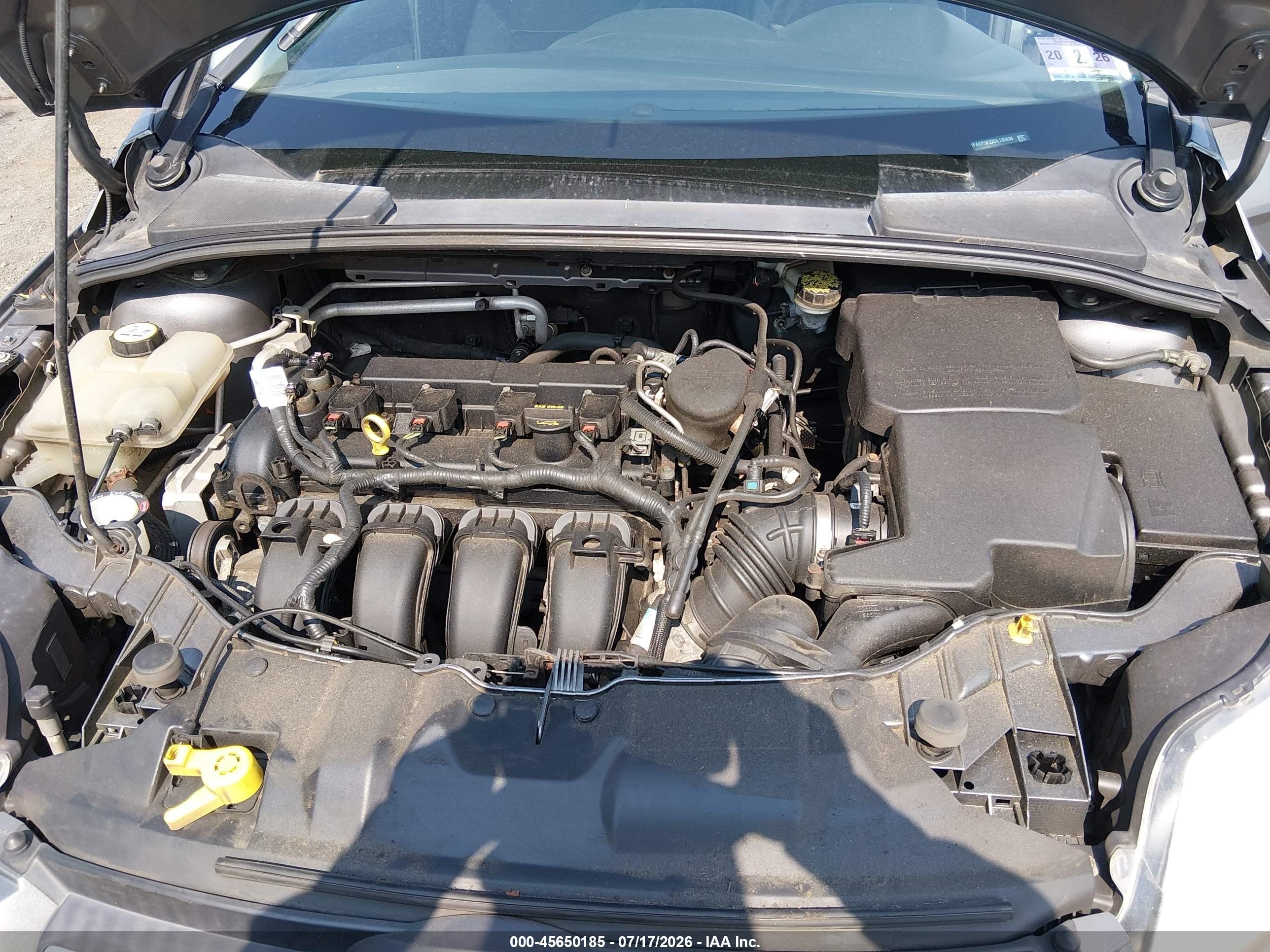 2013 Ford Focus Se Gray vin: 1FADP3F22DL135630