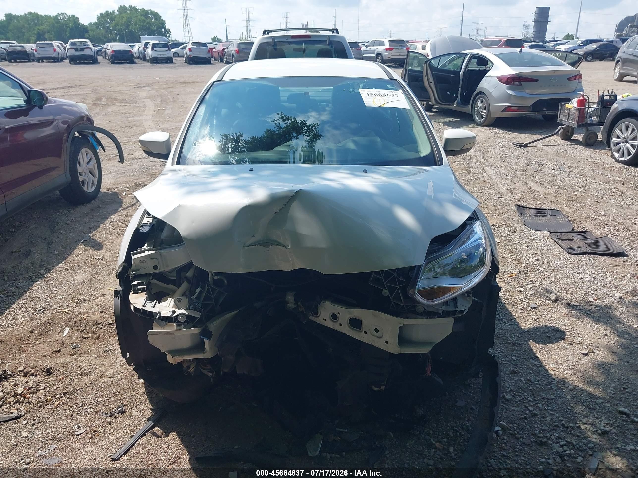 2013 Ford Focus Se White vin: 1FADP3F22DL135949