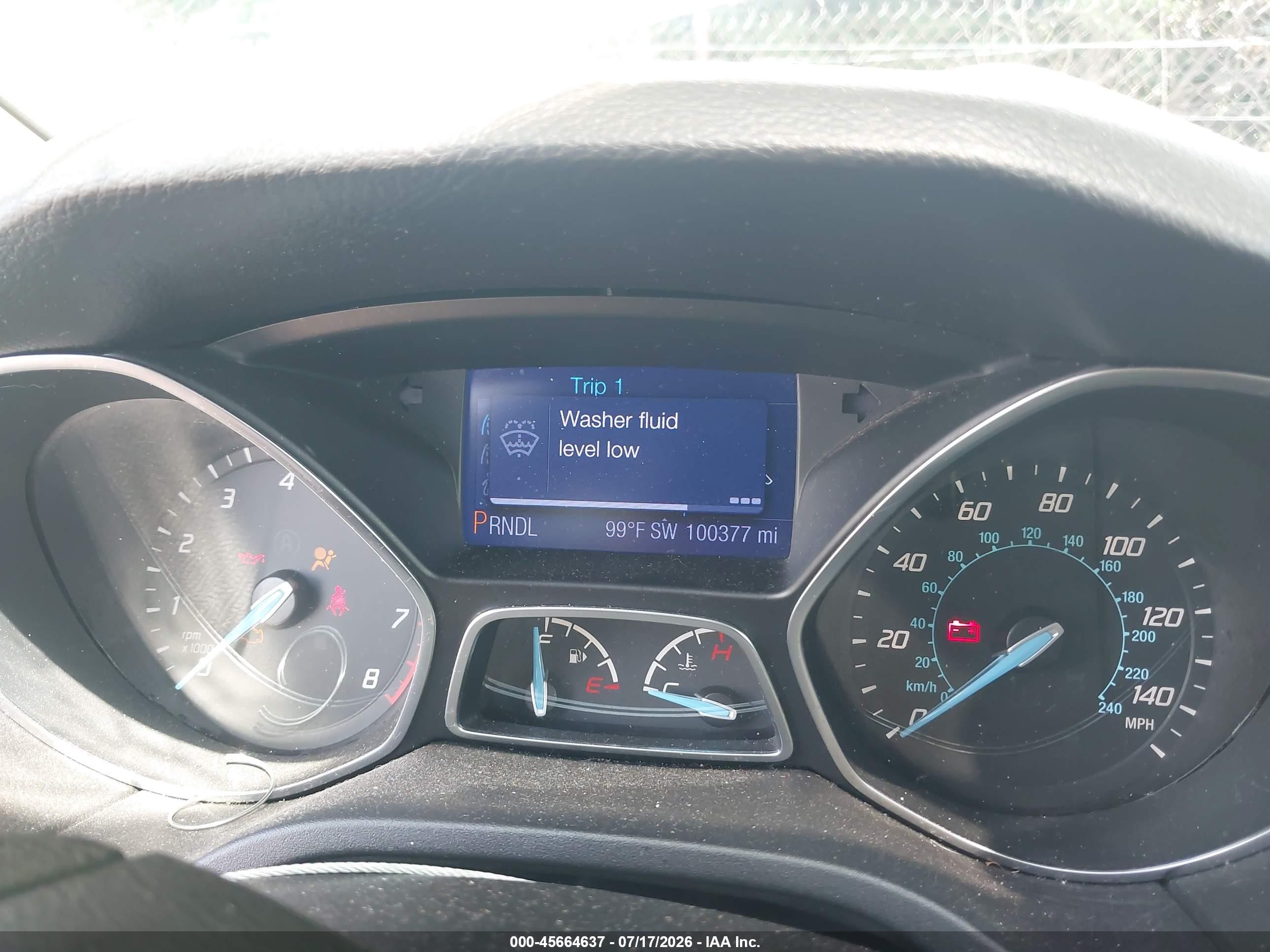2013 Ford Focus Se White vin: 1FADP3F22DL135949