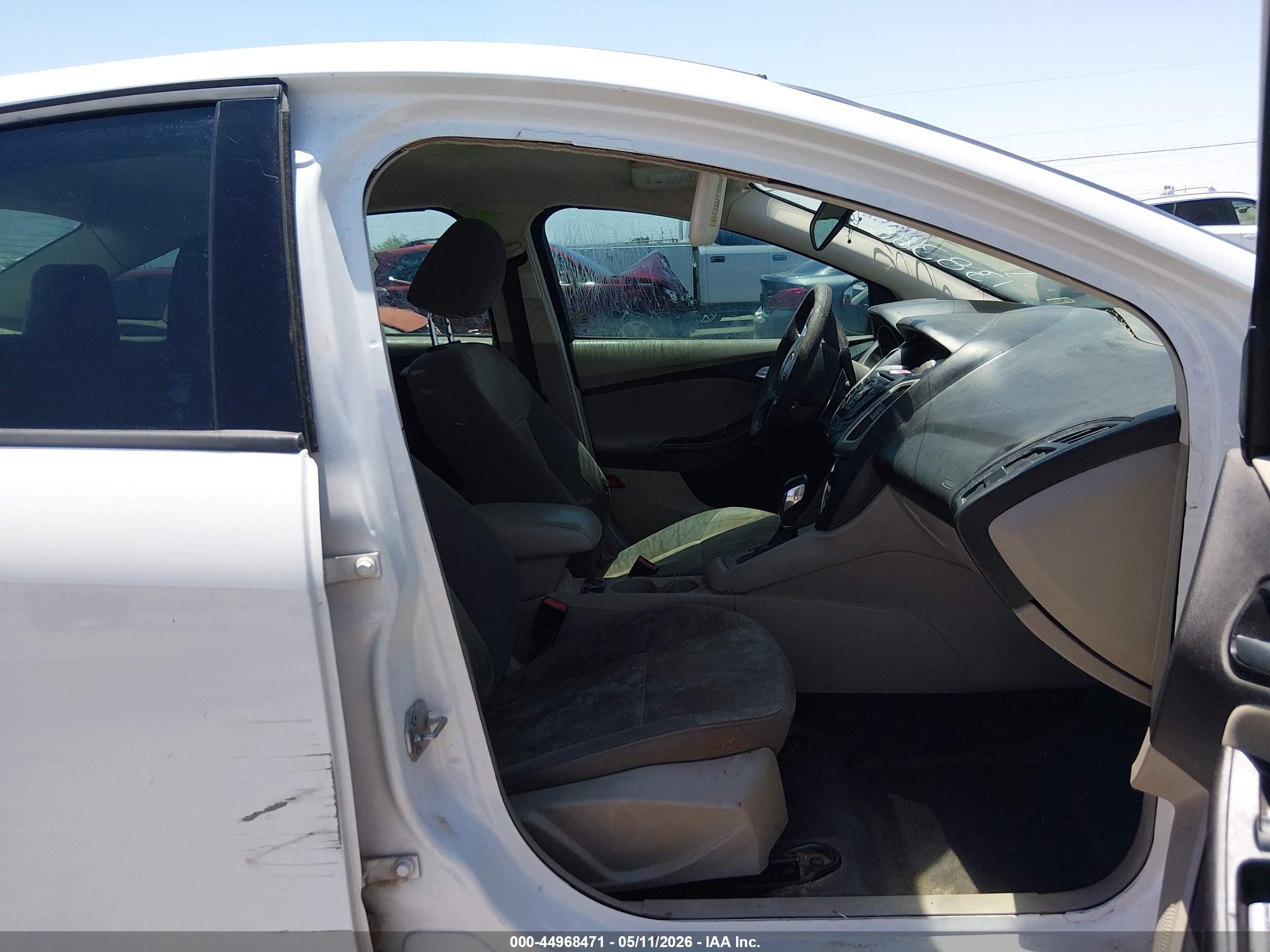 2013 Ford Focus Se White vin: 1FADP3F22DL138365