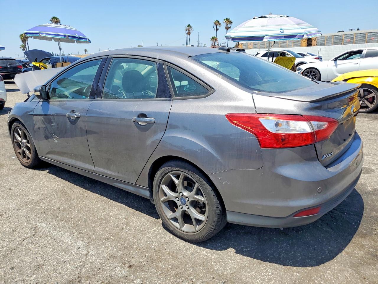 2013 Ford Focus Se Charcoal vin: 1FADP3F22DL184374