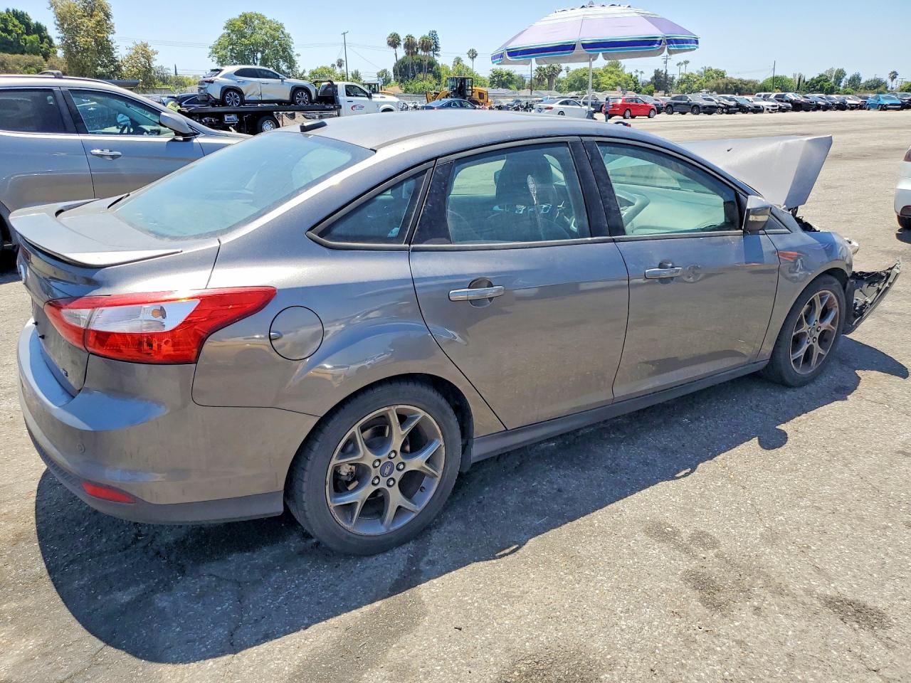 2013 Ford Focus Se Charcoal vin: 1FADP3F22DL184374