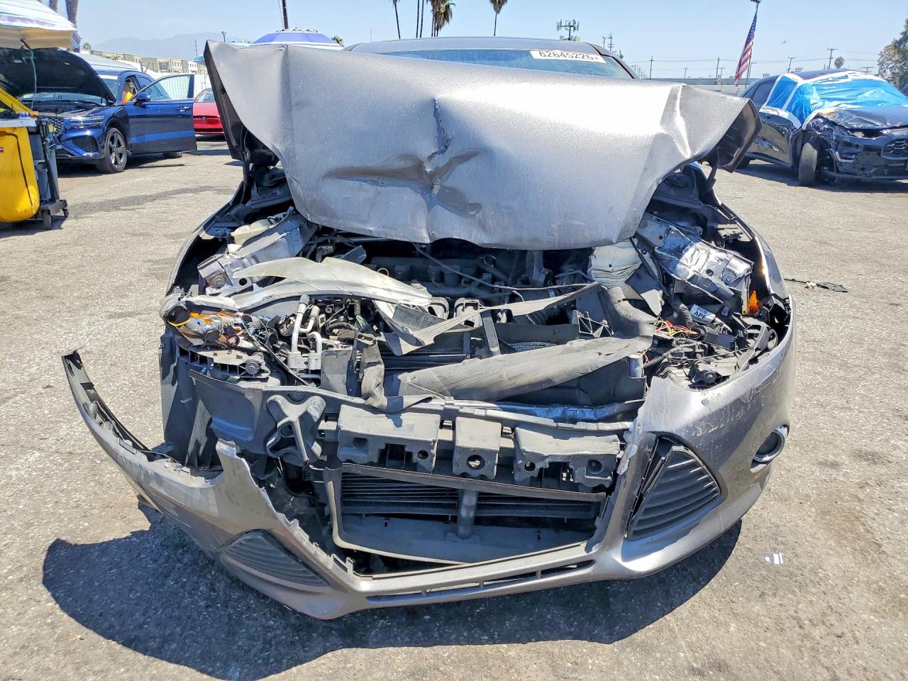 2013 Ford Focus Se Charcoal vin: 1FADP3F22DL184374