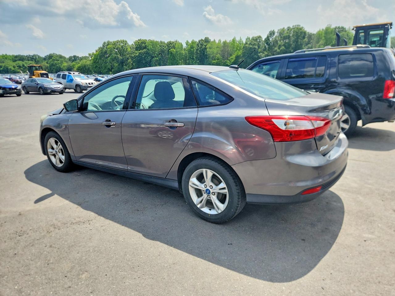 2013 Ford Focus Se Gray vin: 1FADP3F22DL216384