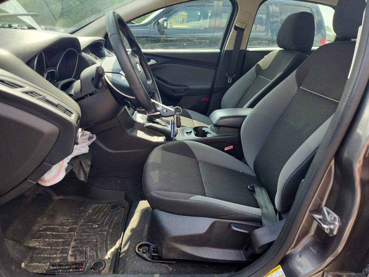 2013 Ford Focus Se Gray vin: 1FADP3F22DL216384