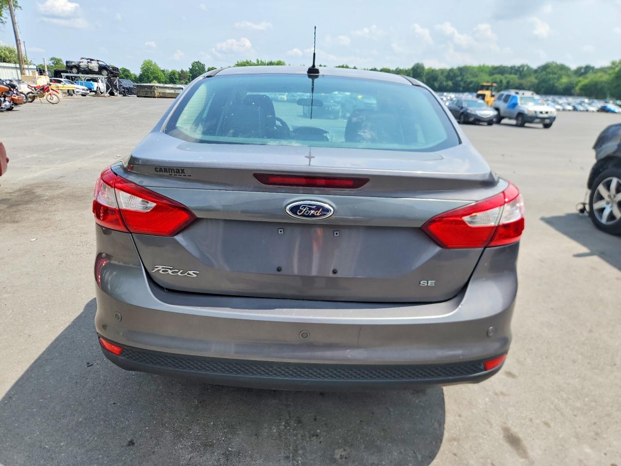 2013 Ford Focus Se Gray vin: 1FADP3F22DL216384