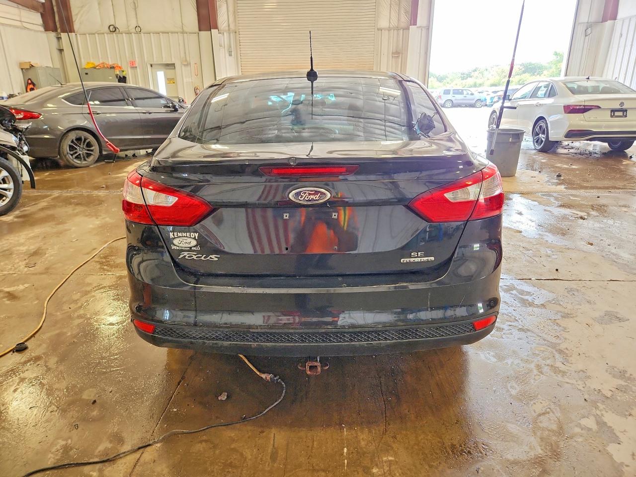 2013 Ford Focus Se Black vin: 1FADP3F22DL218538