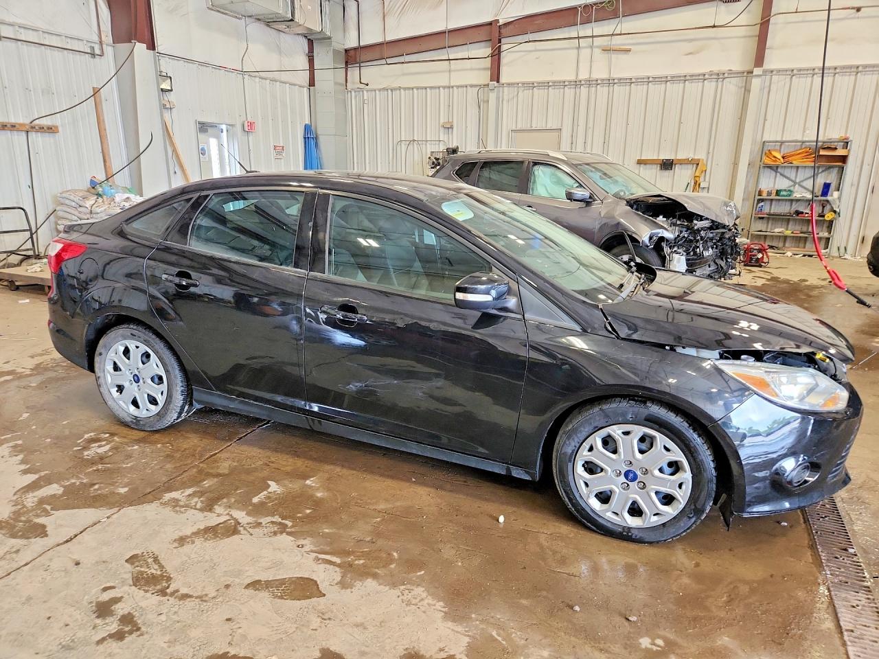 2013 Ford Focus Se Black vin: 1FADP3F22DL218538