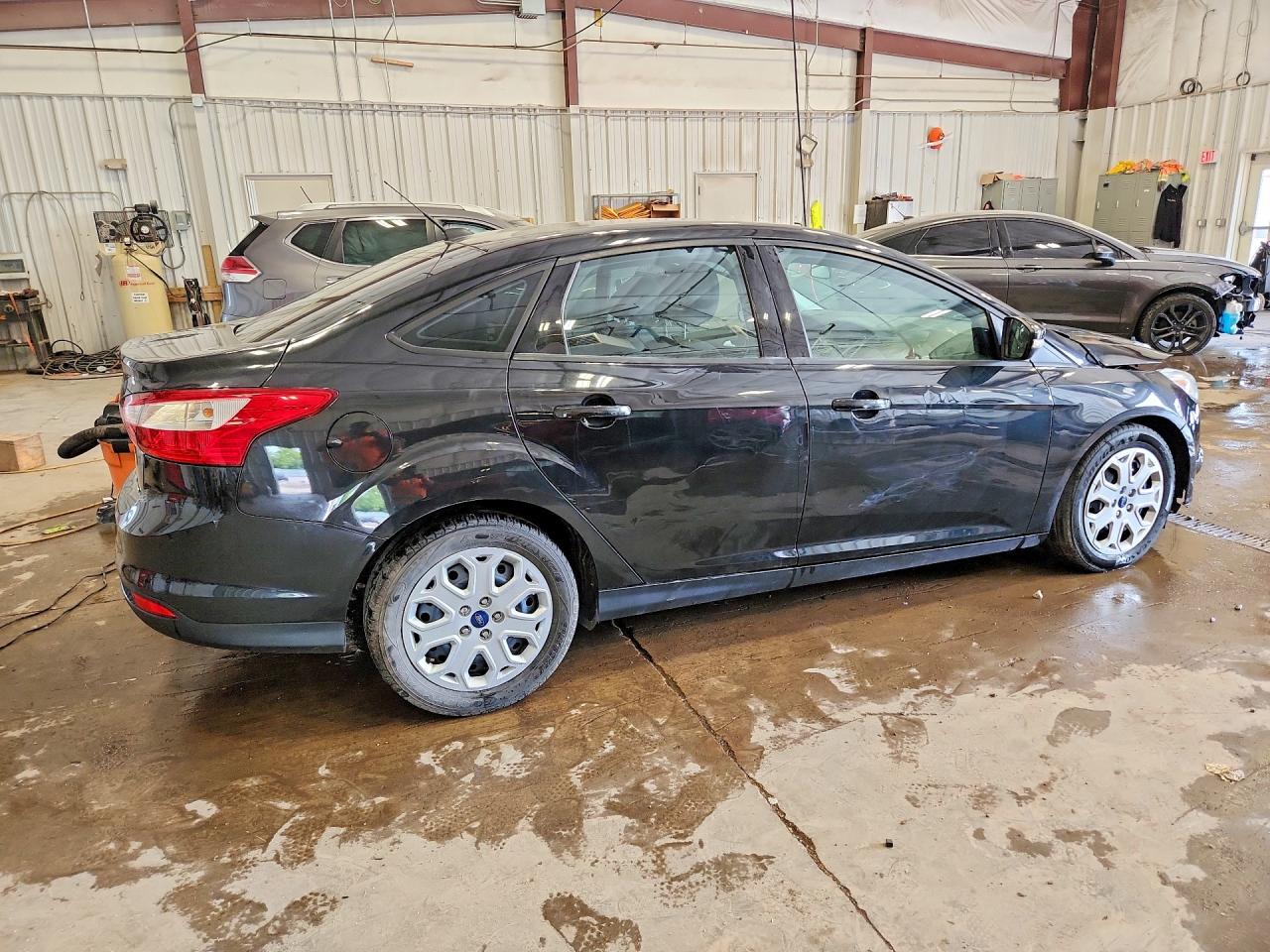 2013 Ford Focus Se Black vin: 1FADP3F22DL218538