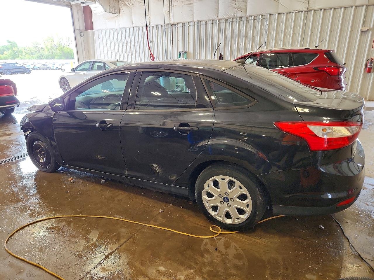 2013 Ford Focus Se Black vin: 1FADP3F22DL218538